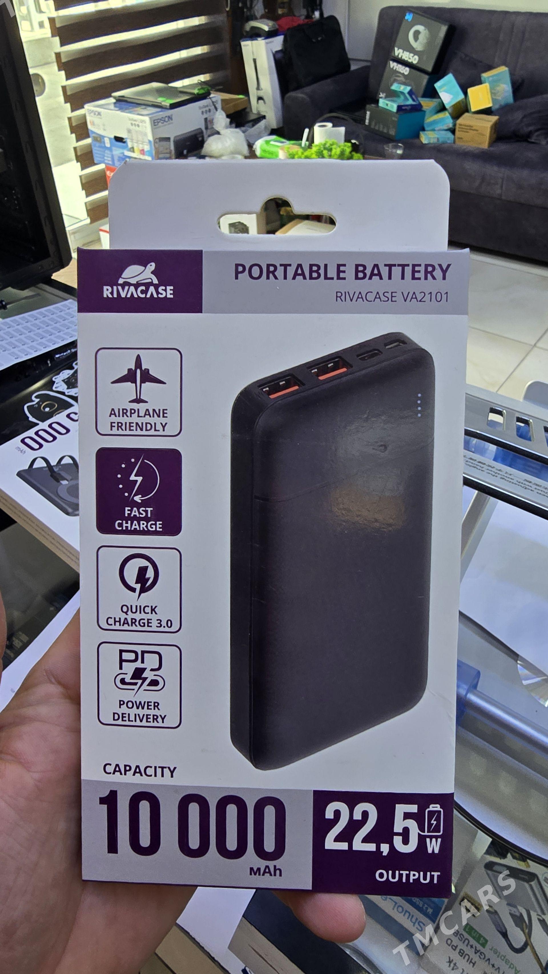 RIVACASE 10000MAH POWERBANK - Ашхабад - img 1