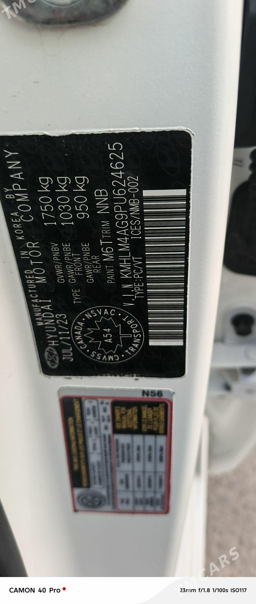 Hyundai Elantra 2023 - 275 000 TMT - Aşgabat - img 1