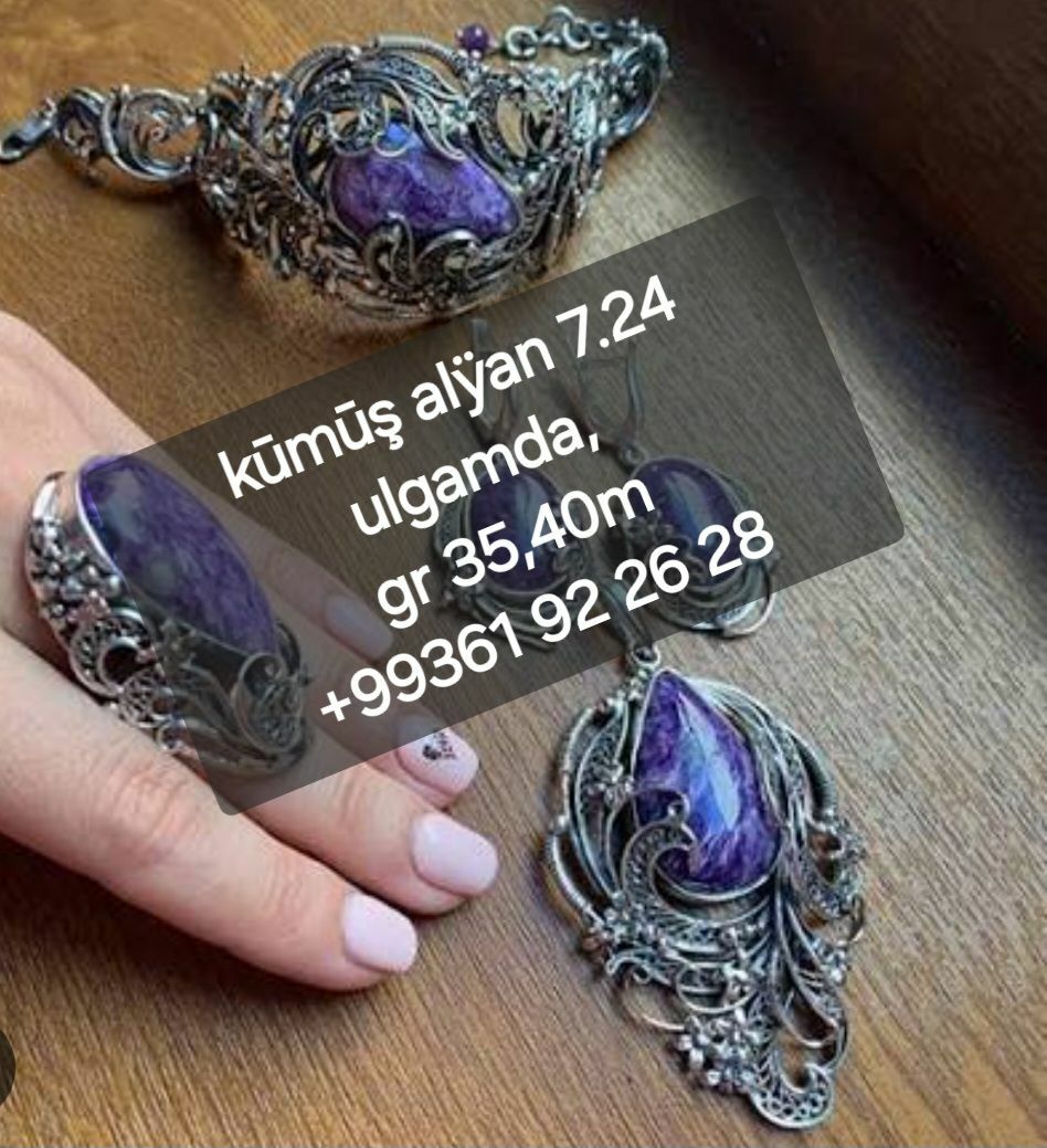 kümüş alyan gymmat bahadan - Ашхабад - img 1
