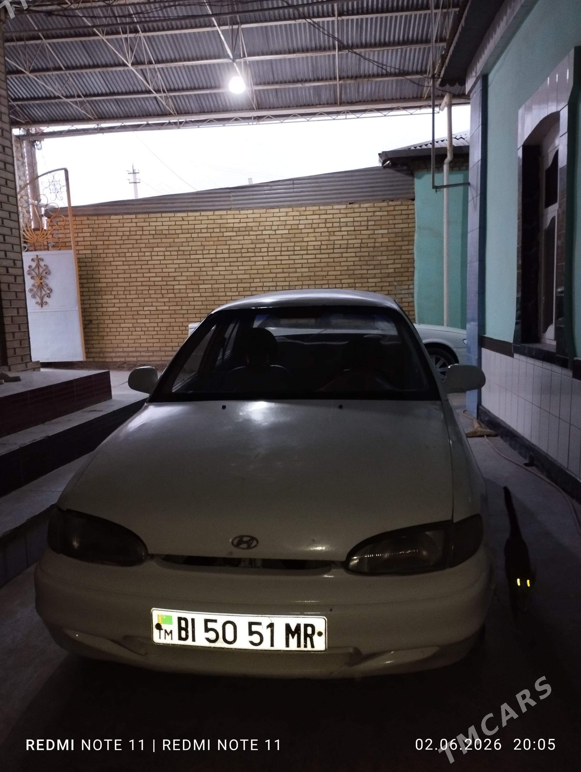 Hyundai Accent 1995 - 26 000 TMT - Мары - img 1