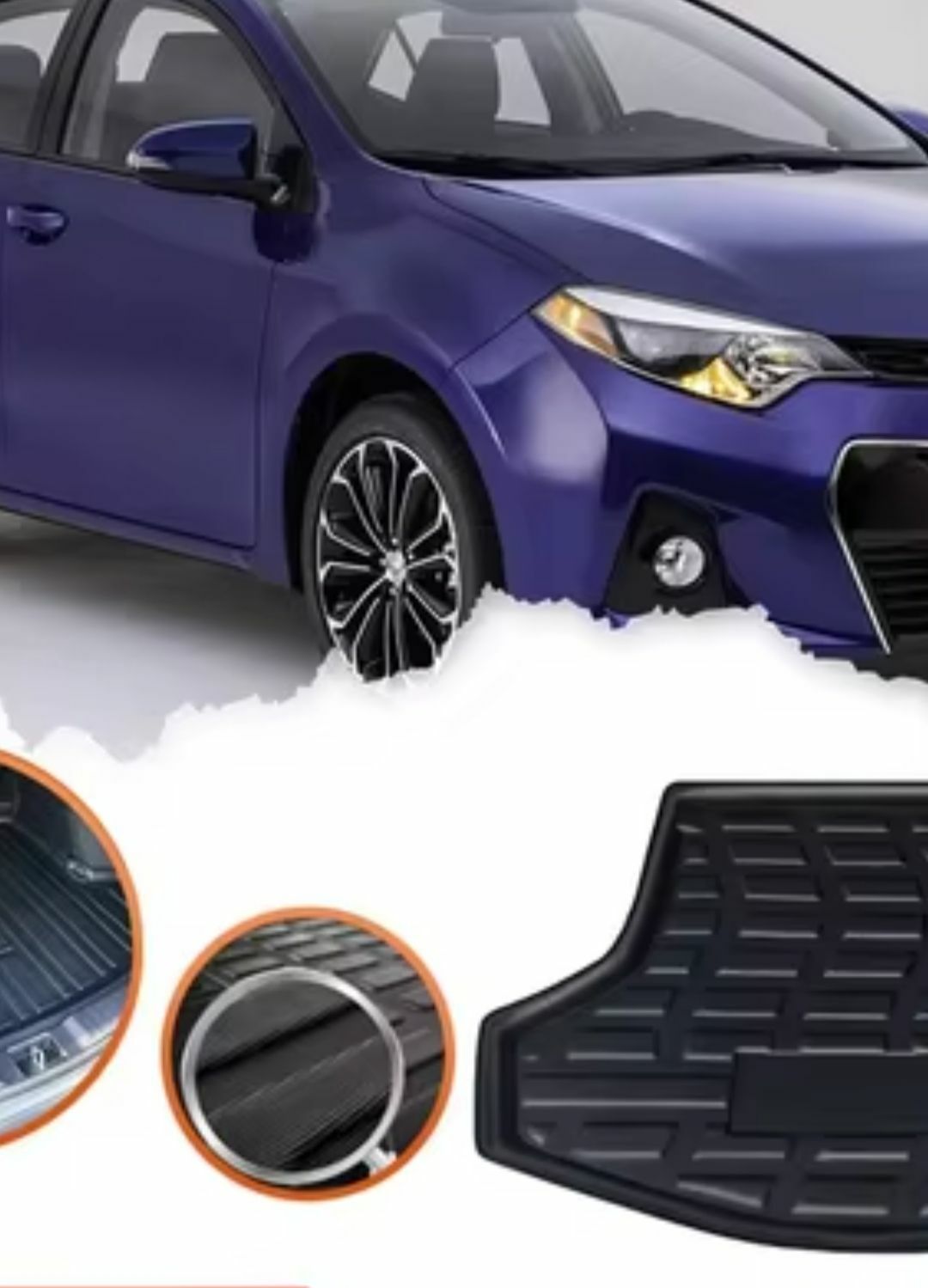 Corolla rezin bagaž keçe 14-19 300 TMT - Ашхабад - img 1