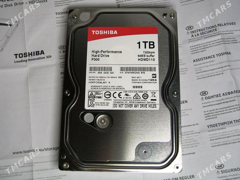 TASHIBA 1tb 3.5inc 100% - Мары - img 1