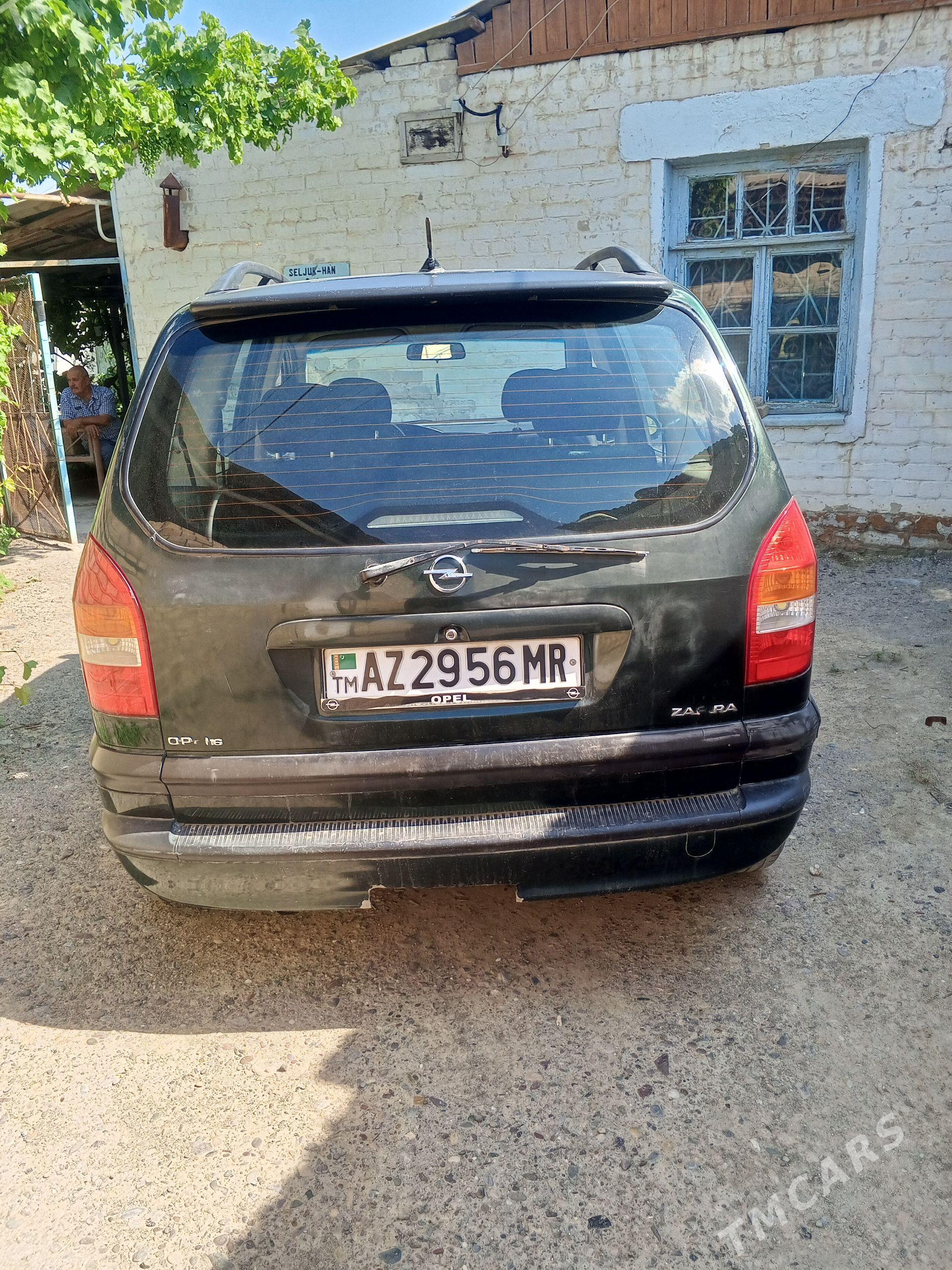 Opel Zafira 1999 - 90 000 TMT - Мары - img 1