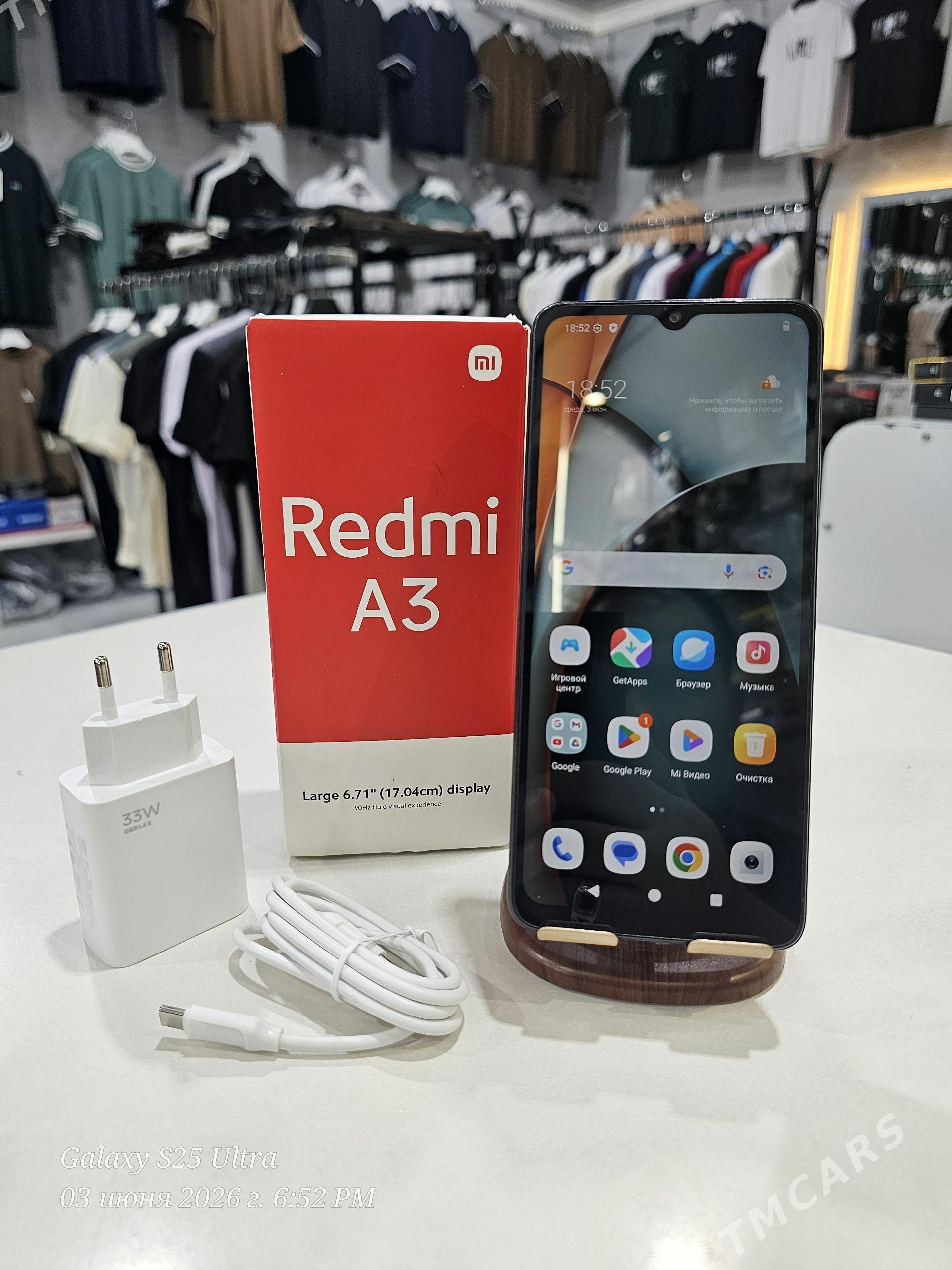 Redmi A3 3/64 - Гызыларбат - img 1