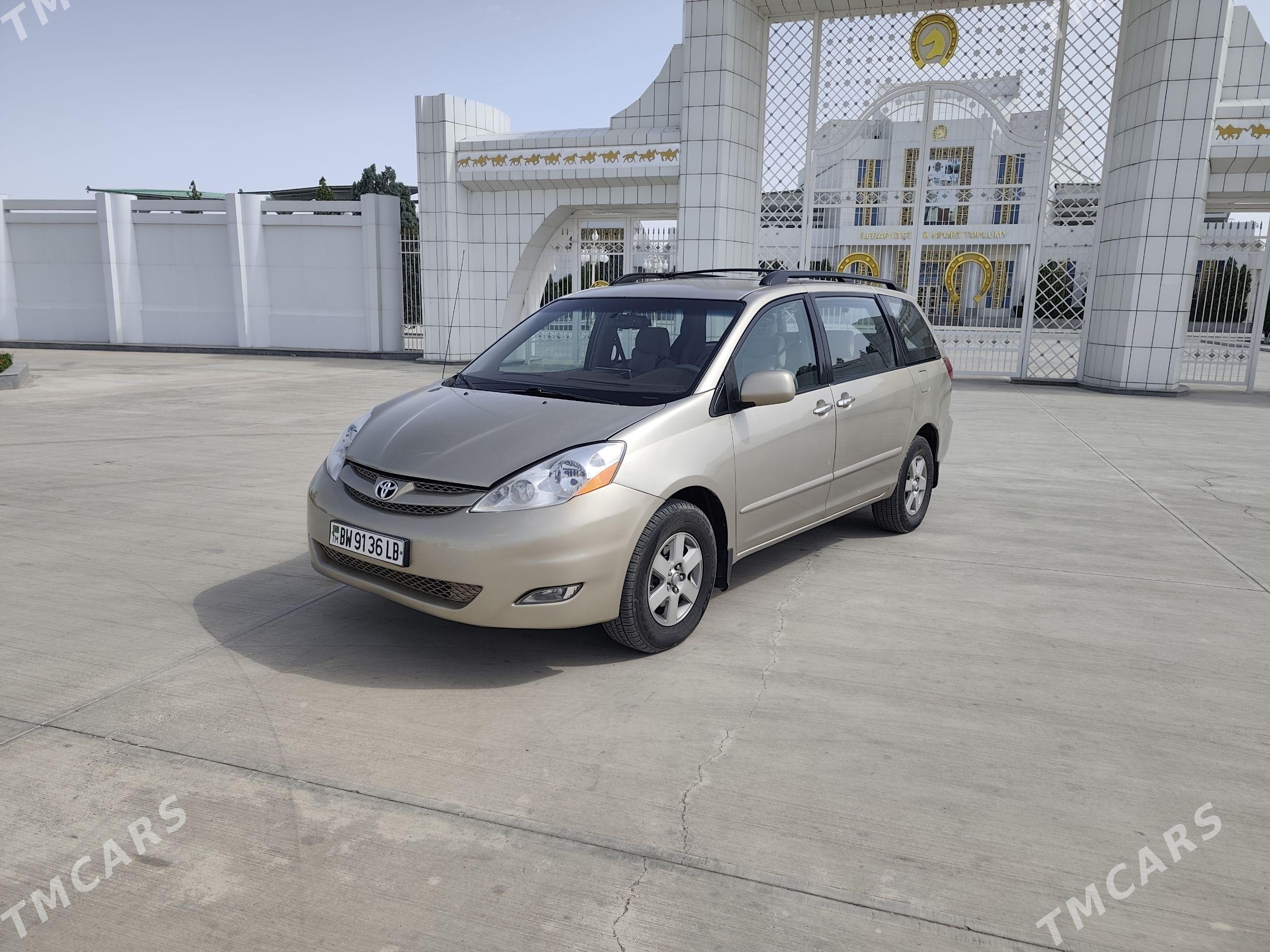 Toyota Sienna 2007 - 275 000 TMT - Туркменабат - img 1