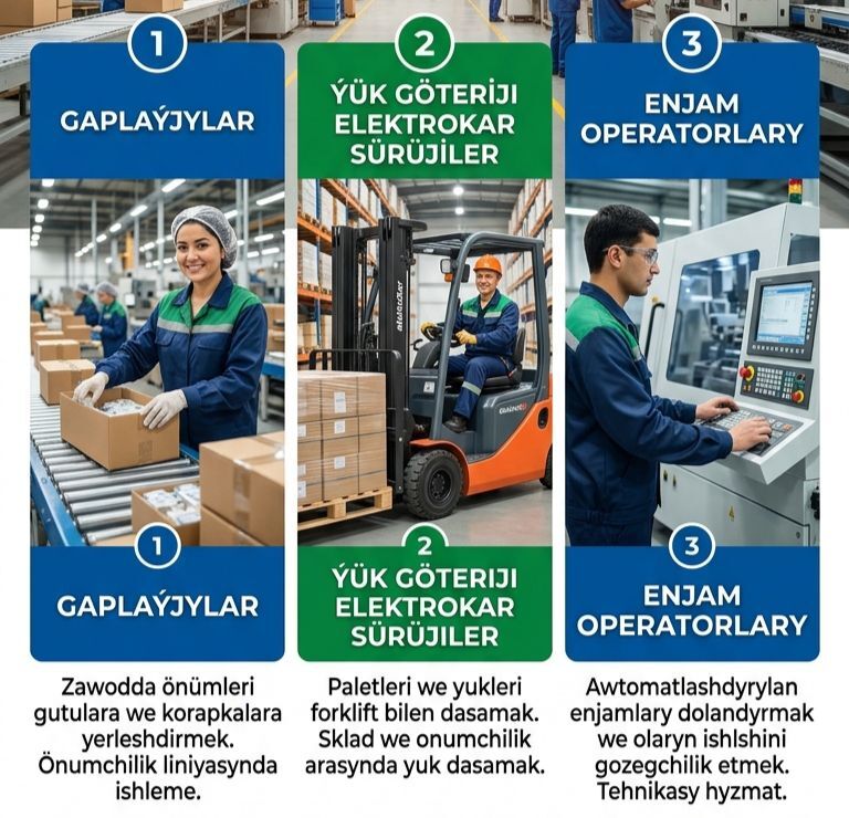 Oglan-gyzlary işe çagyrýarys - Sakarçäge - img 1