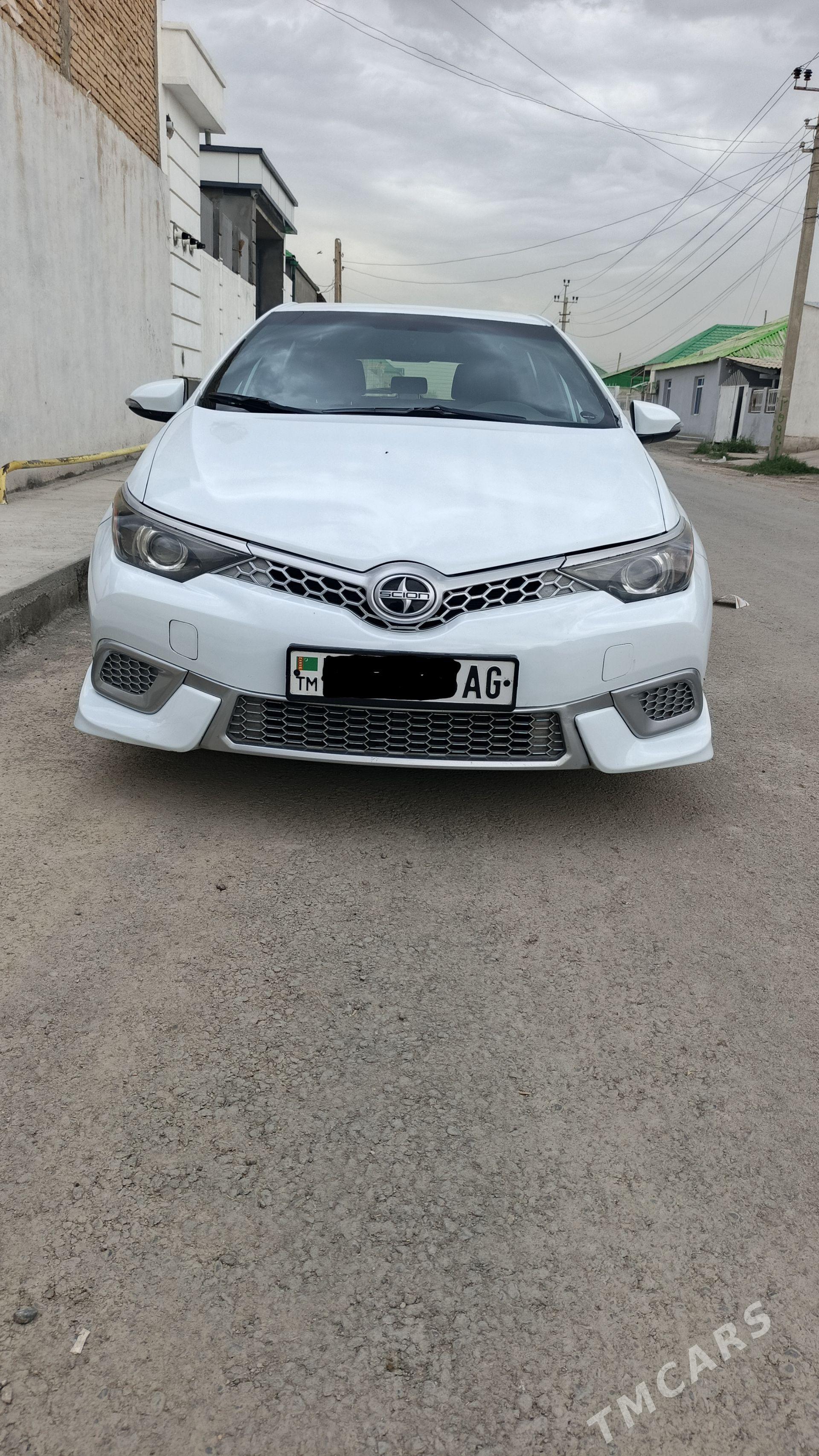 Toyota Corolla iM 2016 - 165 000 TMT - Ашхабад - img 1