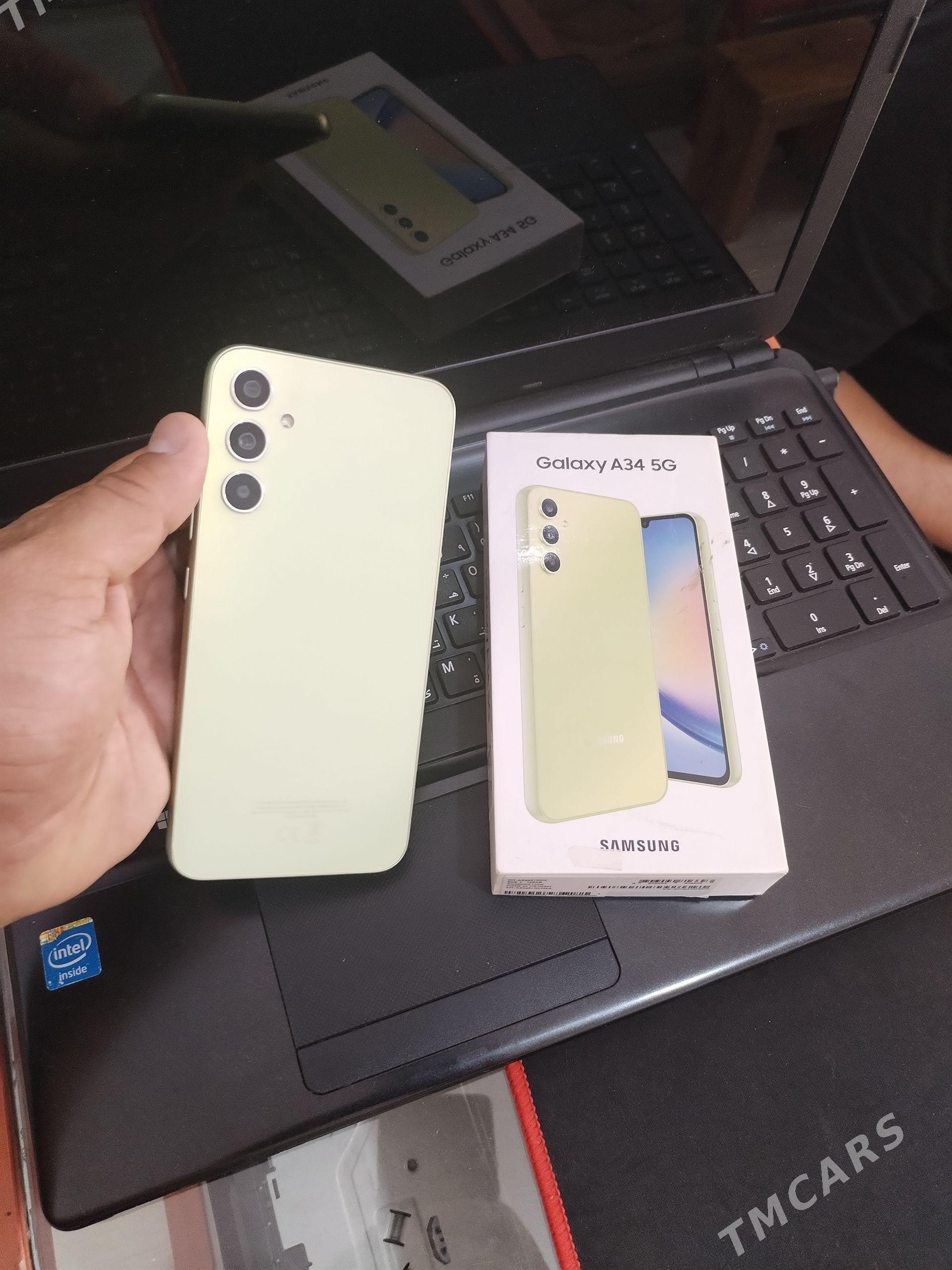 SAMSUNG A34 5G (8/128) PAKET - Балканабат - img 1