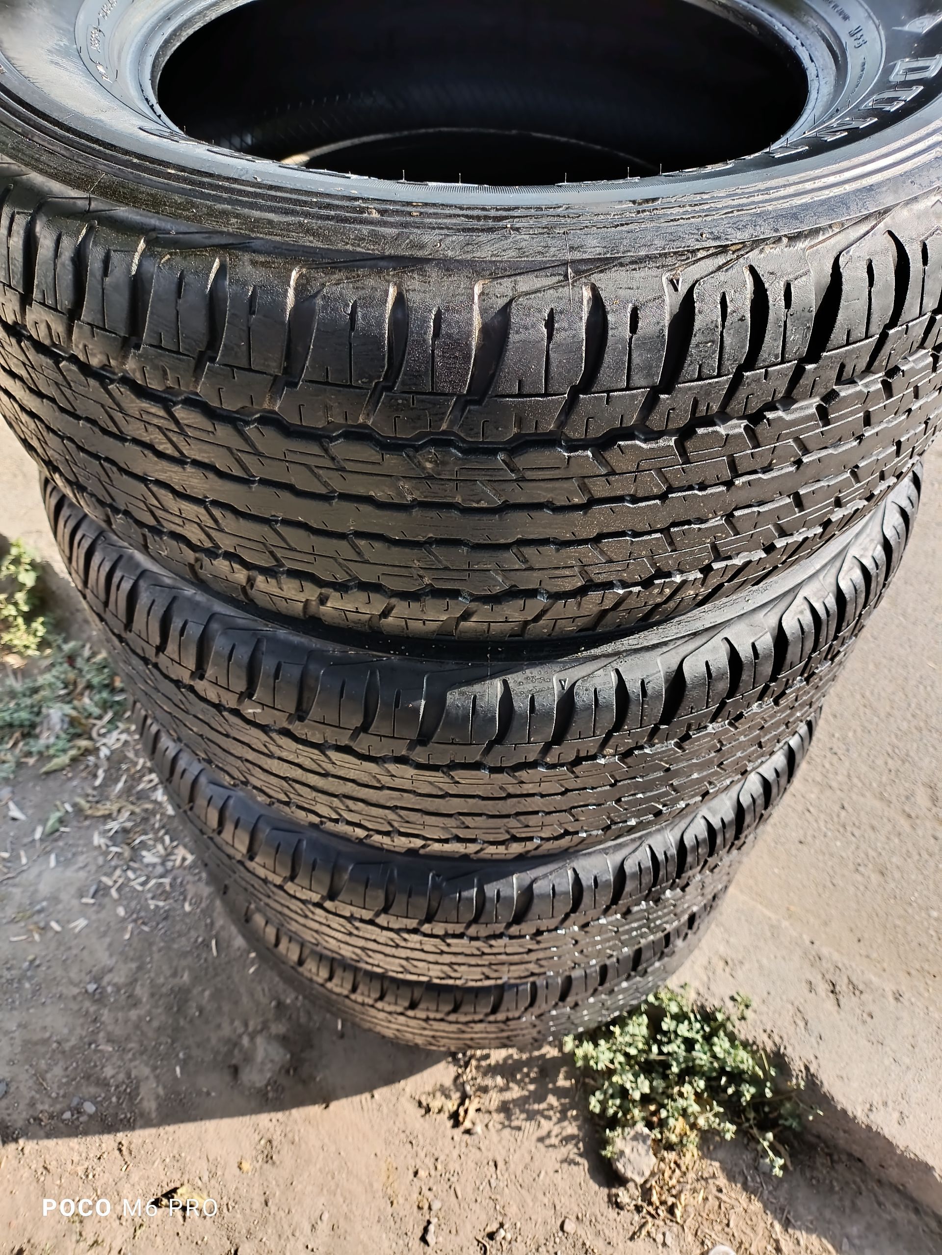 285 60 18 Dunlop 2023 ýyl 4 500 TMT - Bedew - img 1