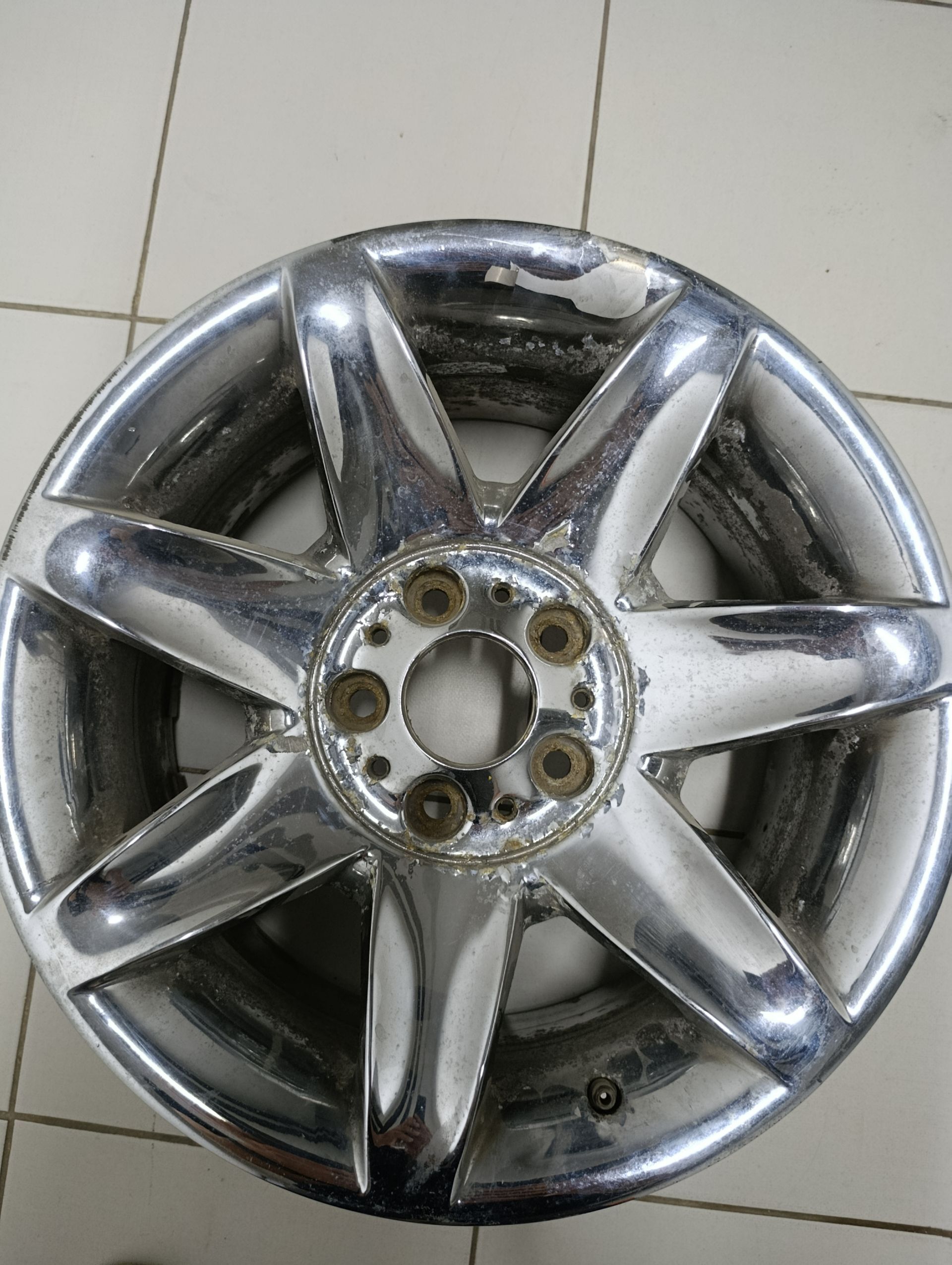 BMW 18-lik original hrom diska 1 200 TMT - Улица Ататурка - img 1