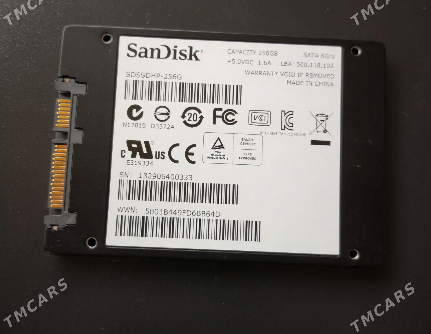 256GB ssd 100% - Байрамали - img 1