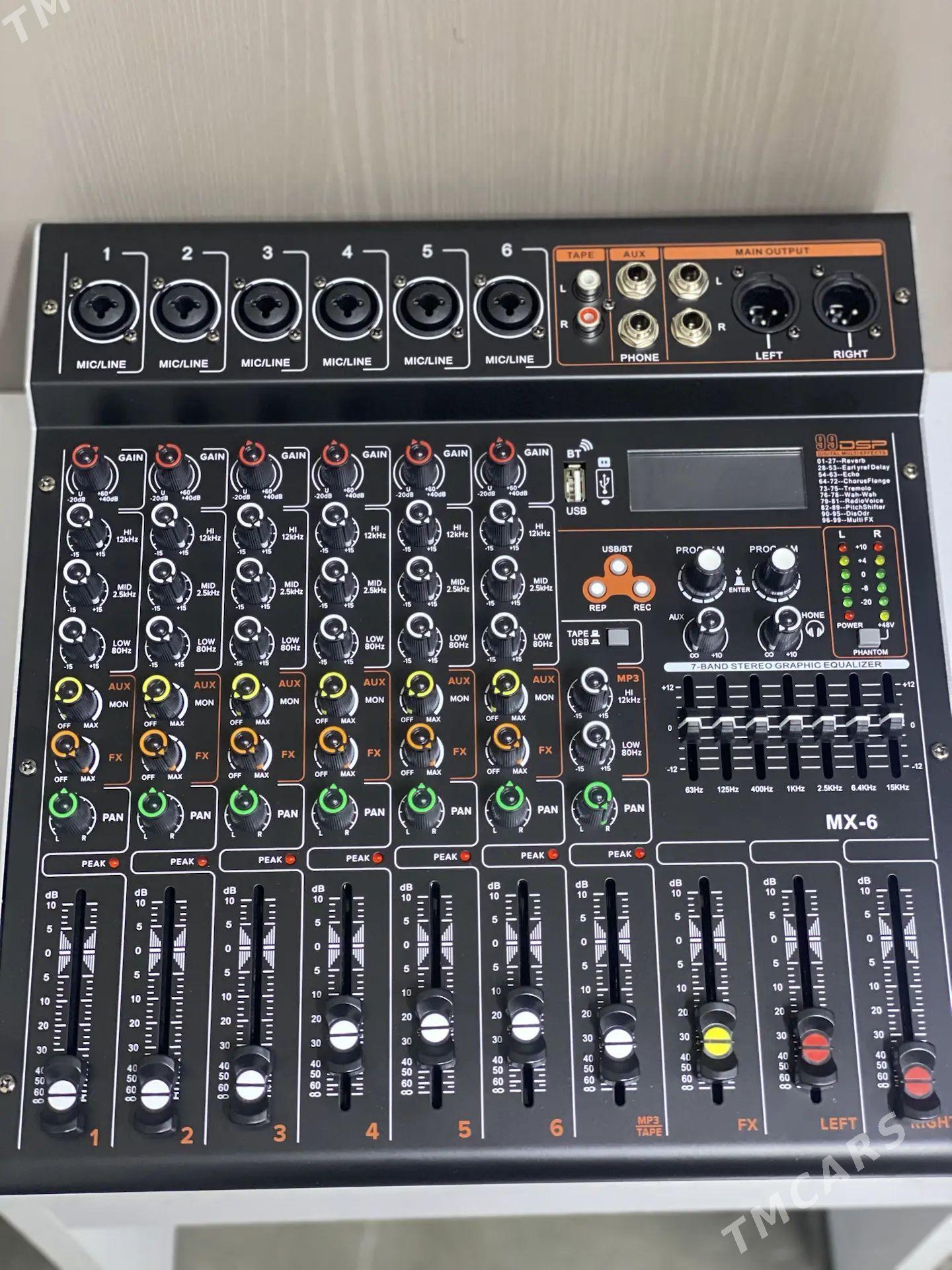 MIXER PULT 6 KANAL - Aşgabat - img 1