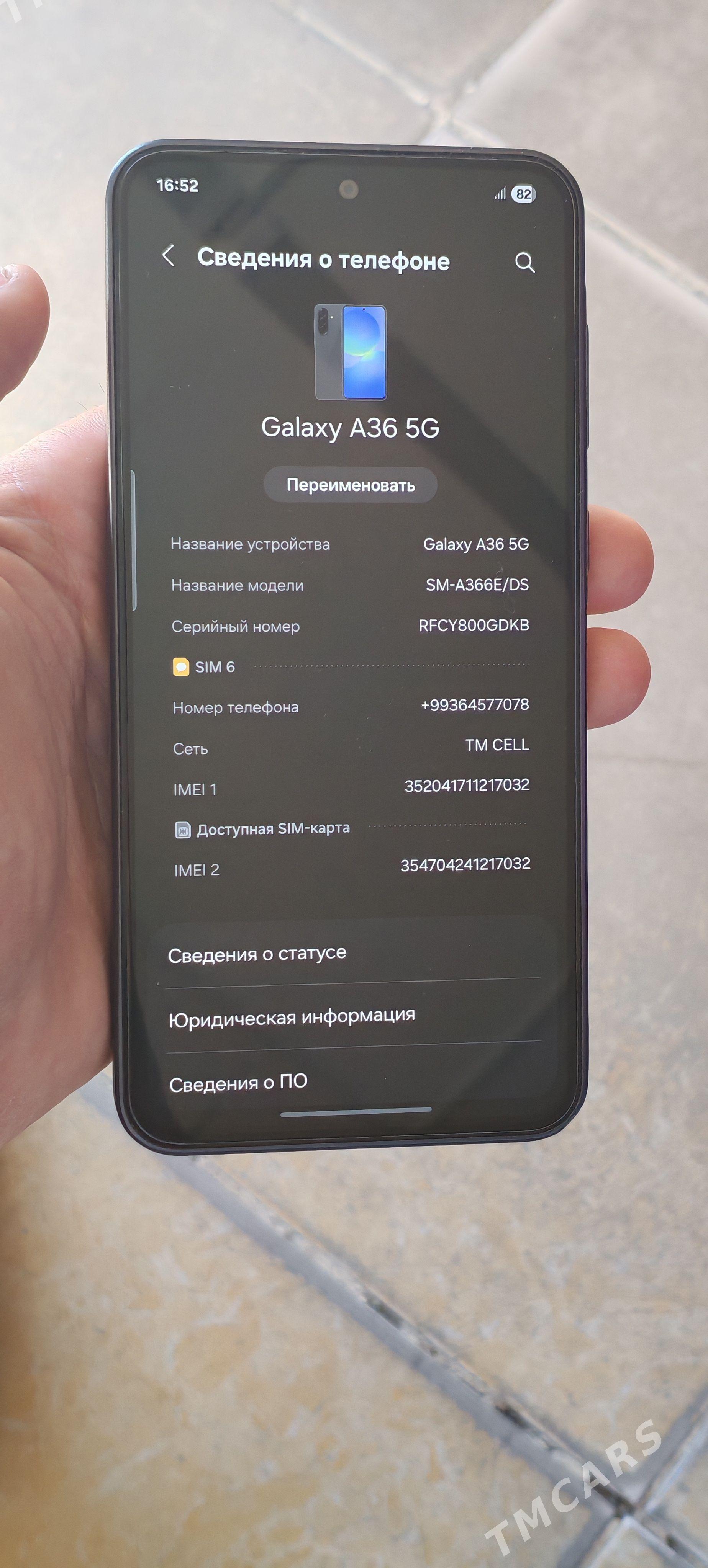 Samsung A36 - Daşoguz - img 1