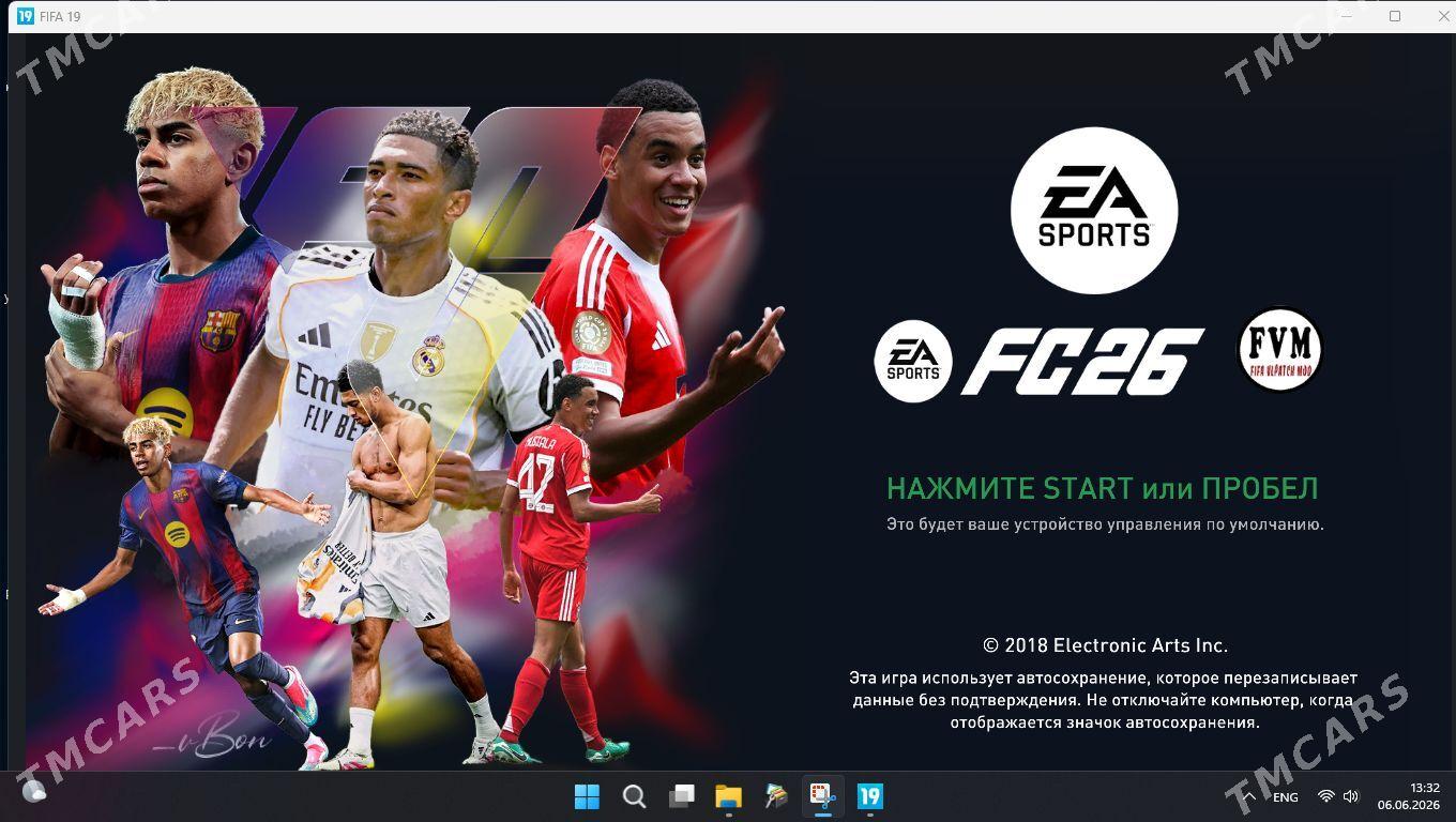 FIFA 2019 PATCH FC 26 - Ашхабад - img 1