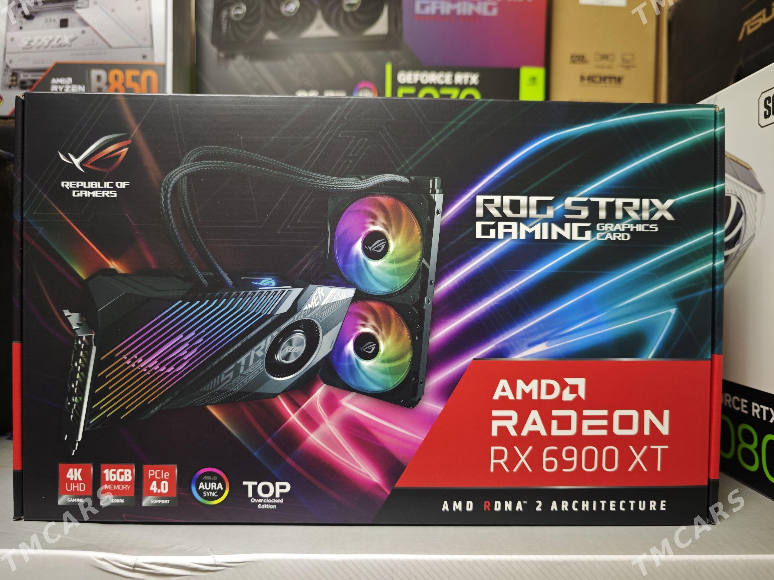 RX 6900 XT ASUS ROG STRIX VGA - Ашхабад - img 1
