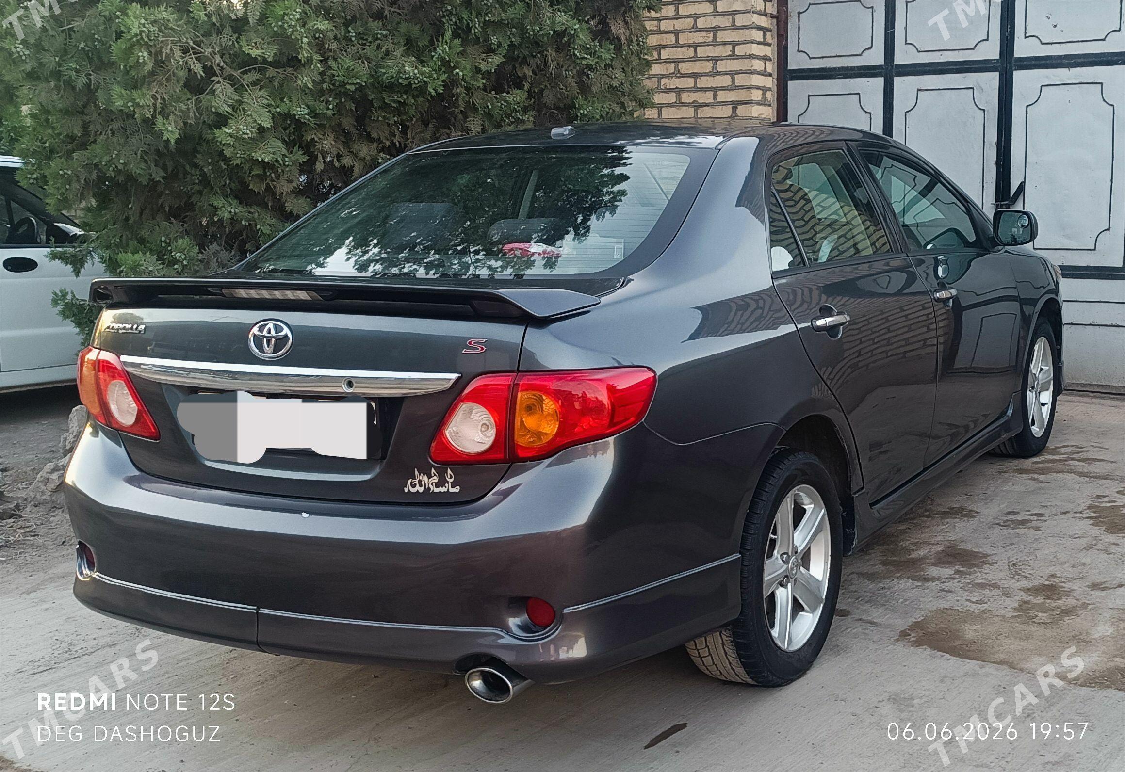 Toyota Corolla 2010 - 160 000 TMT - Дашогуз - img 1