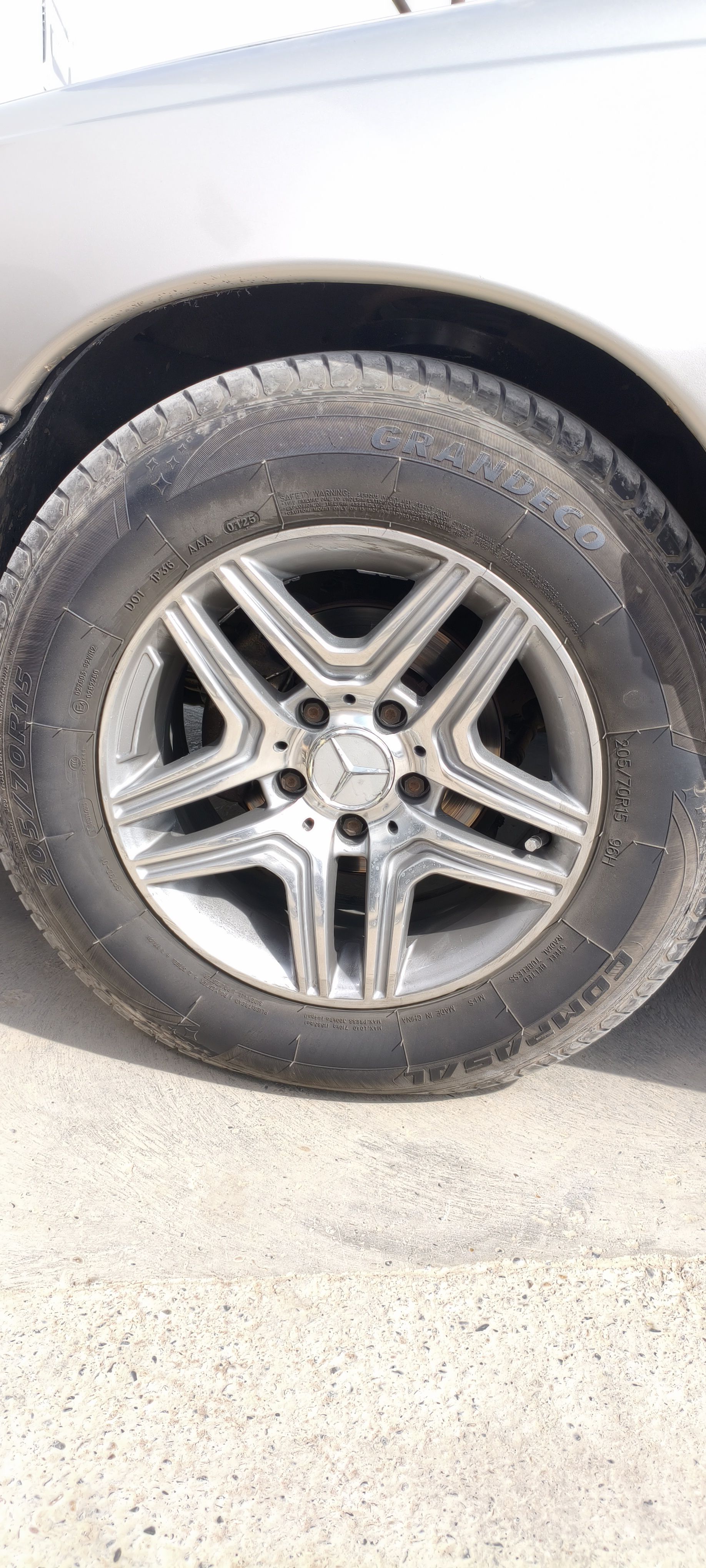 Mersedes diska R15 3 000 TMT - Мары - img 1