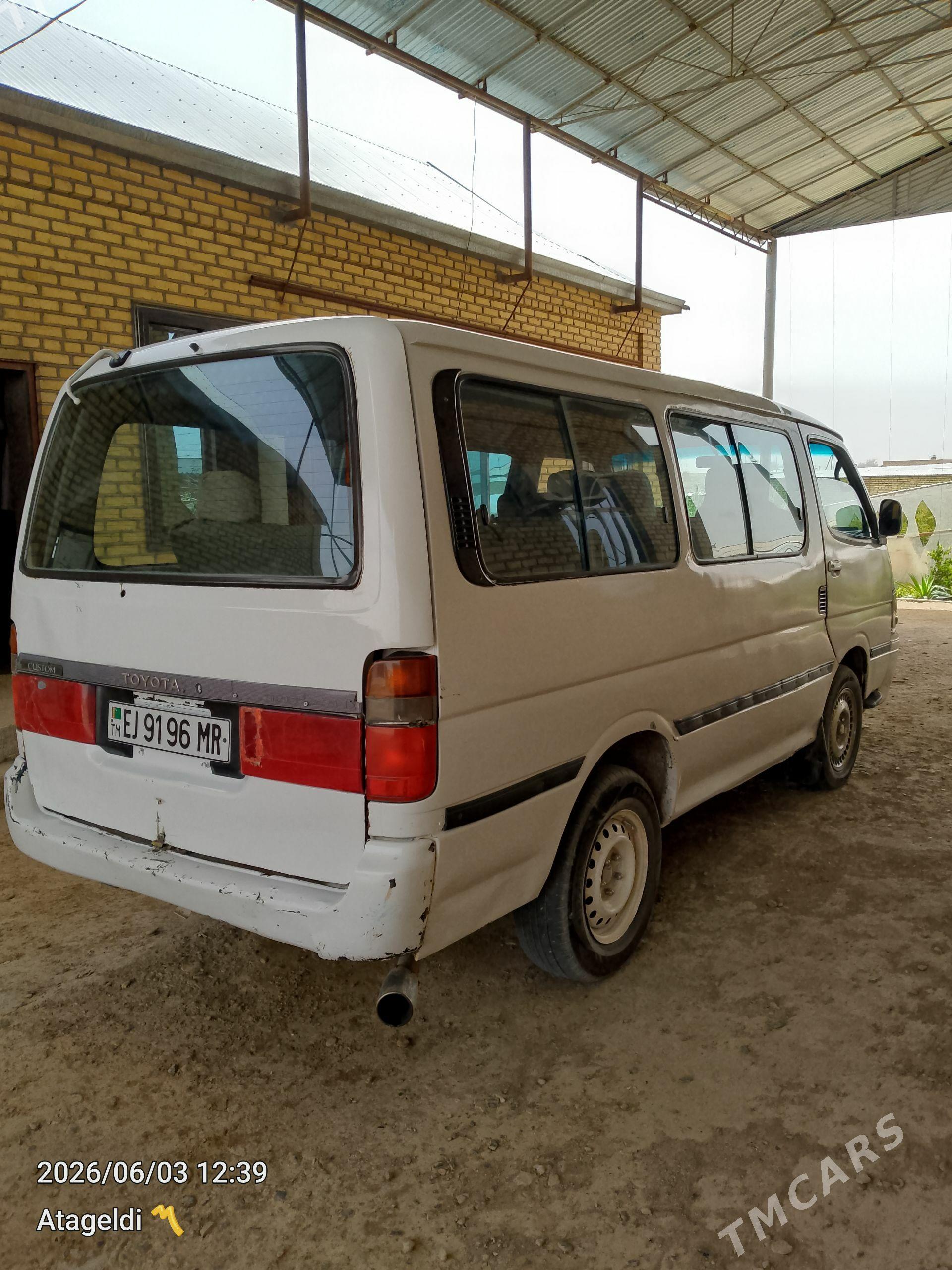 Toyota Hiace 1990 - 55 000 TMT - Векильбазар - img 1