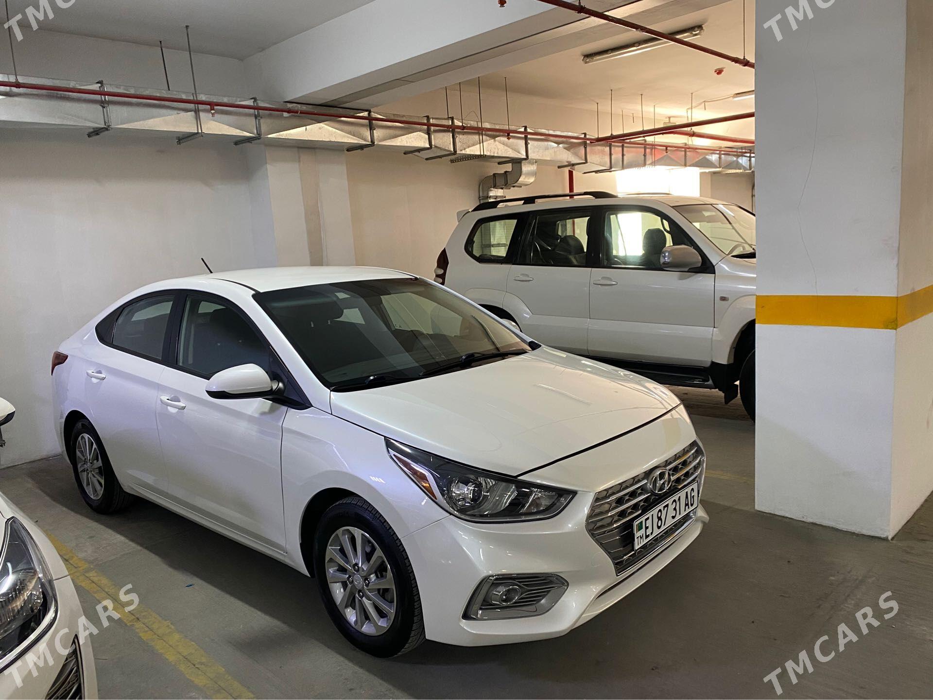 Hyundai Accent 2021 - 215 000 TMT - ул. Чехова - Элитки (А.Ниязов шаёлы) - img 1