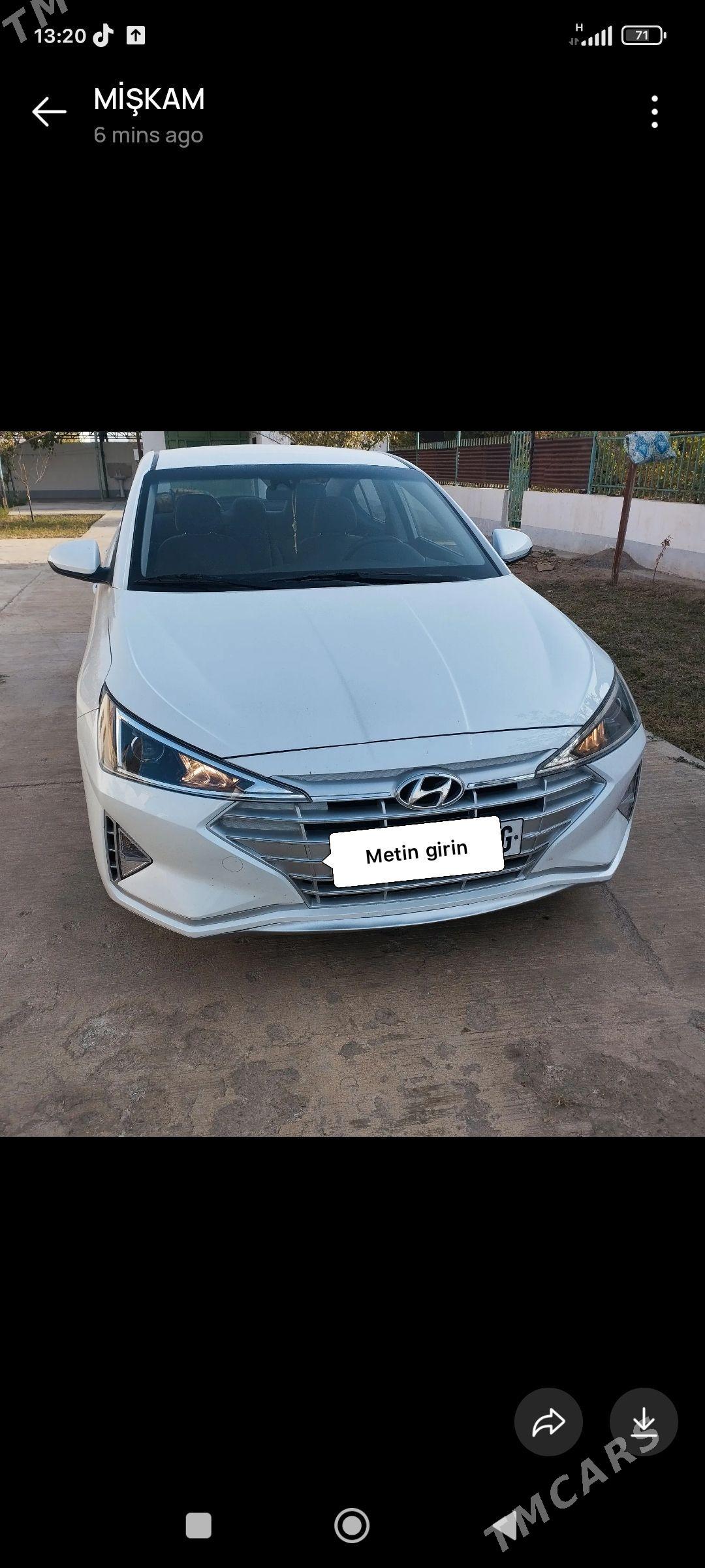 Hyundai Elantra 2019 - 215 000 TMT - Тязе заман - img 1