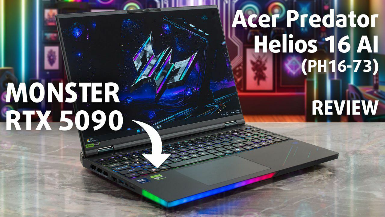 RTX5090|64GB|2TB|PREDATOR 16AI - Ашхабад - img 1