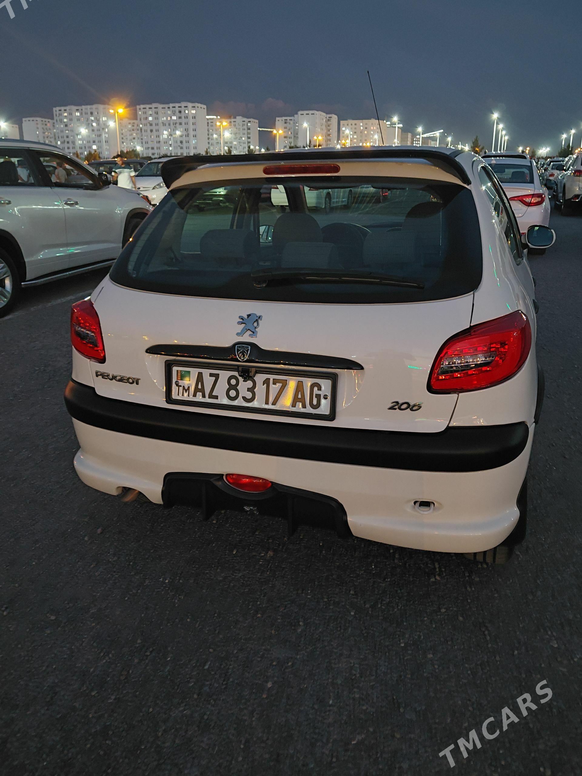 Peugeot 206 2009 - 105 000 TMT - Ашхабад - img 1