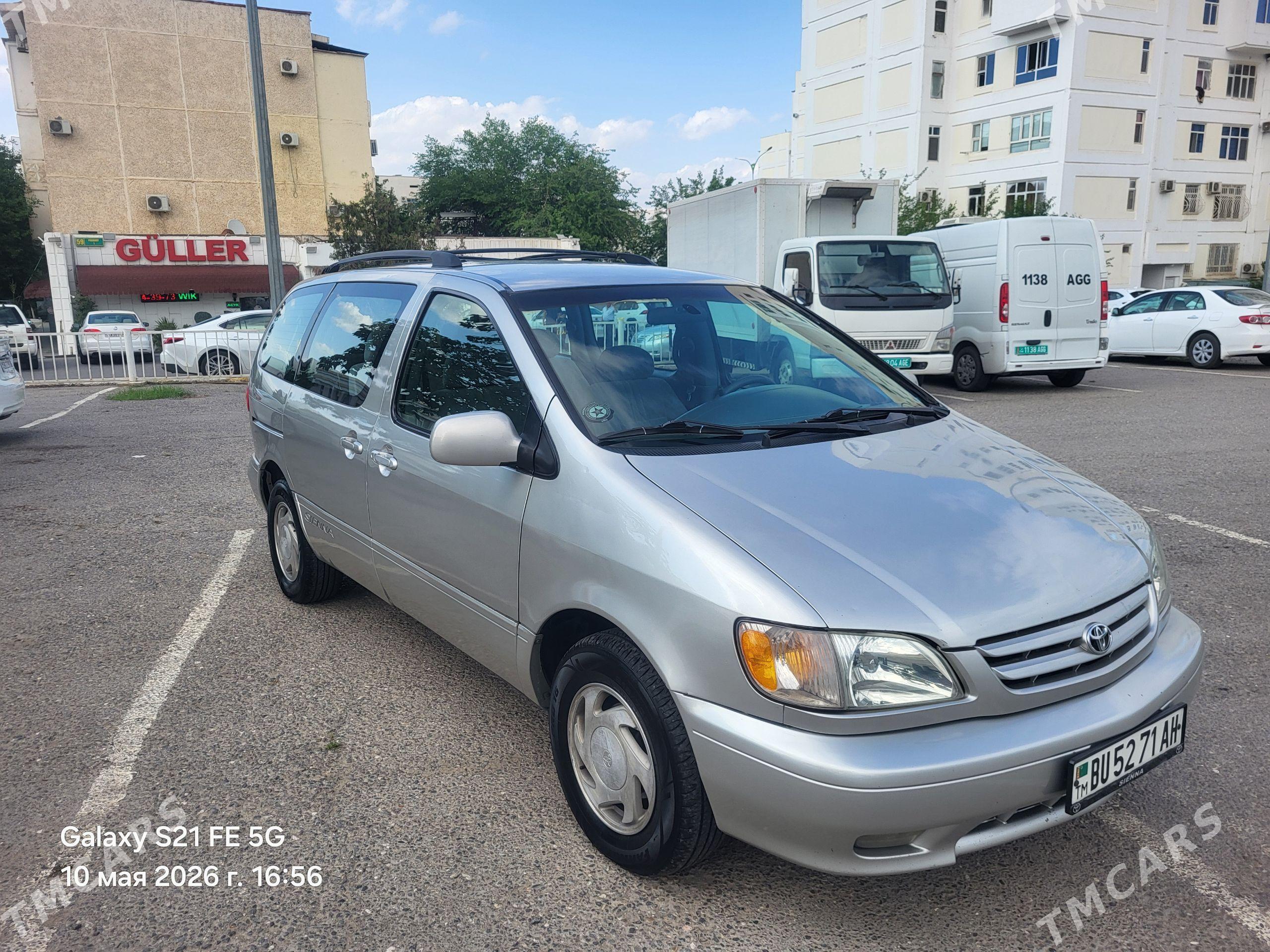 Toyota Sienna 2002 - 237 000 TMT - Ашхабад - img 1