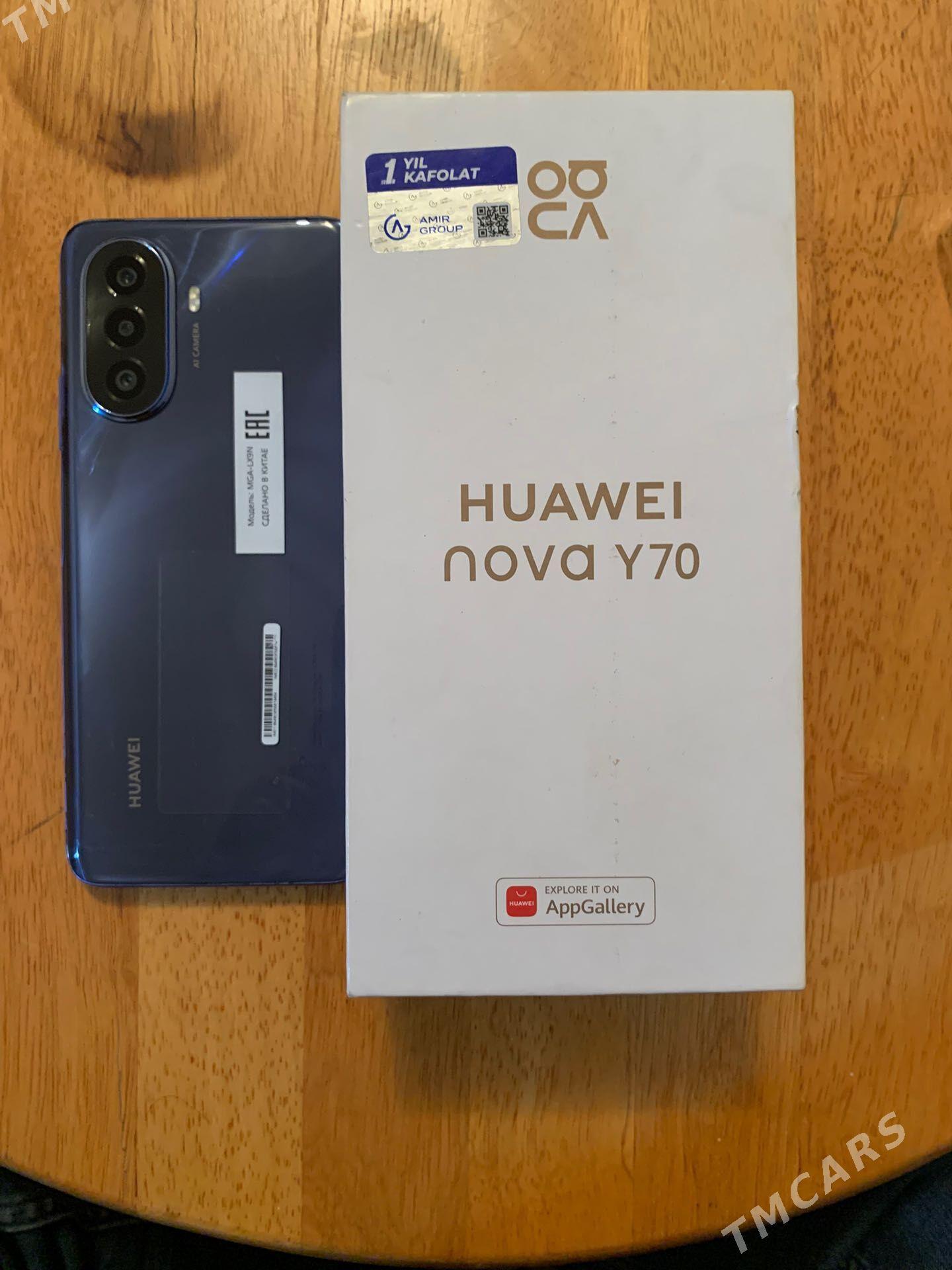 HUAWEI nova Y70 - Дашогуз - img 1