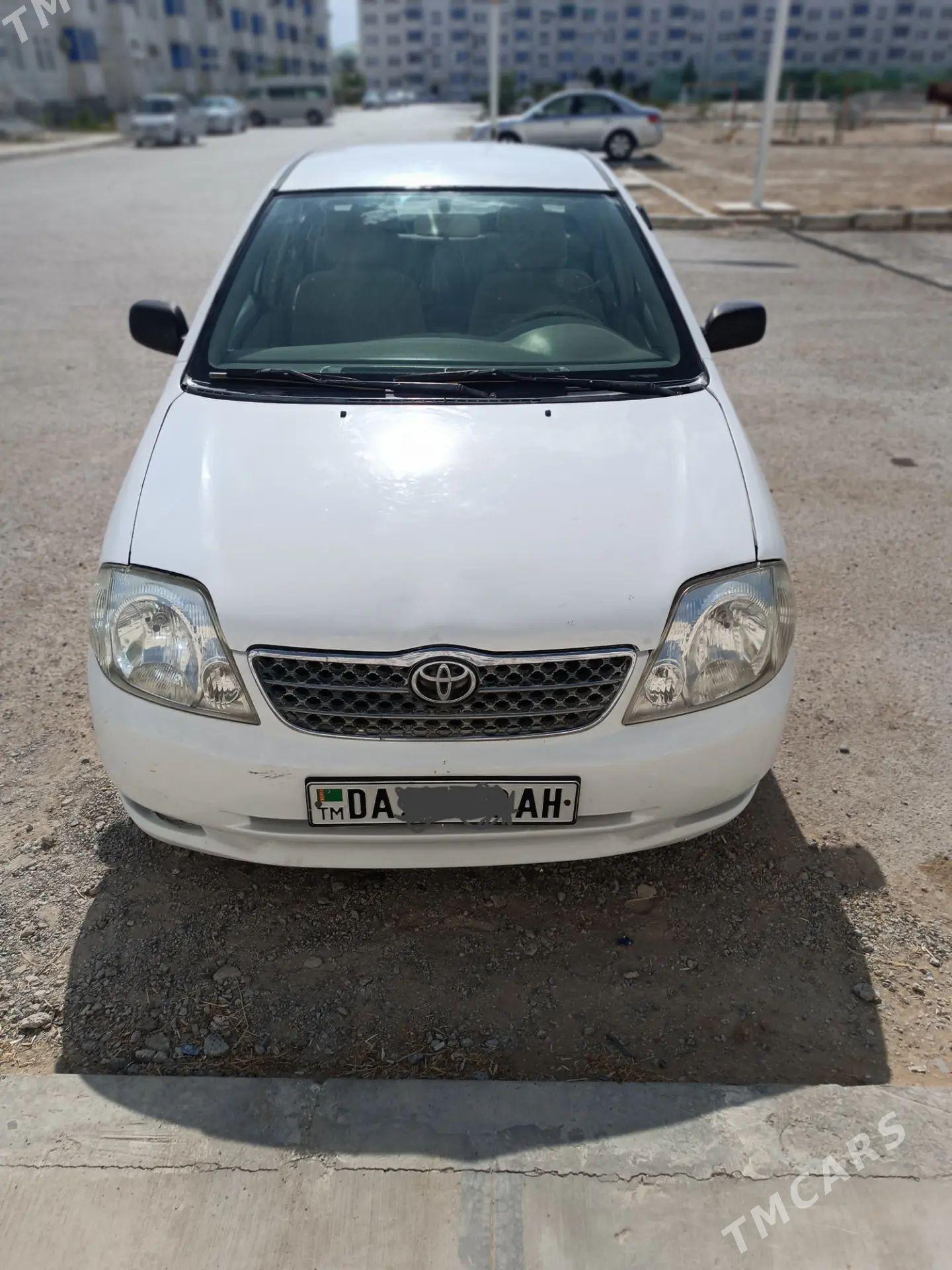 Toyota Corolla 2002 - 85 000 TMT - Ак-Бугдайский этрап - img 1