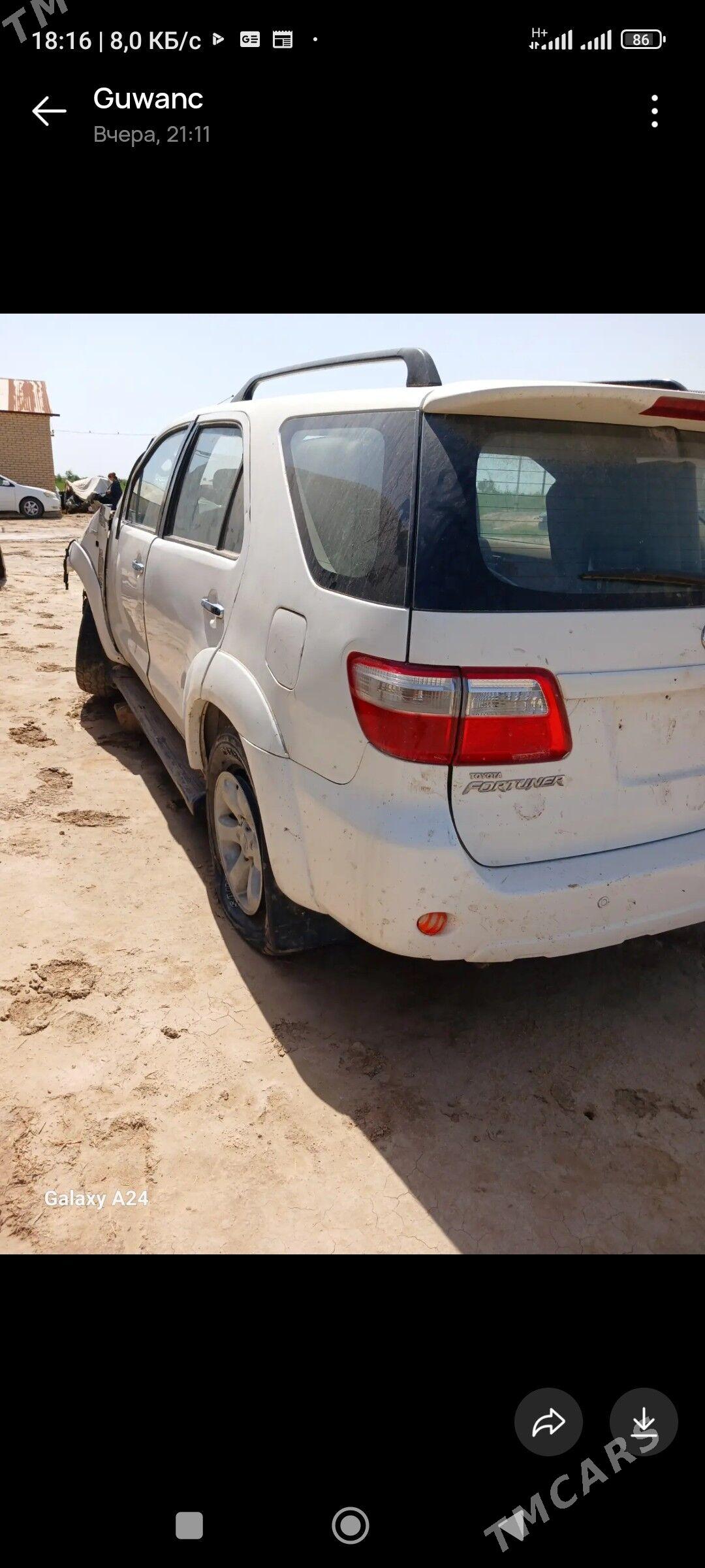 Toyota Fortuner 2008 - 110 000 TMT - Мургап - img 1