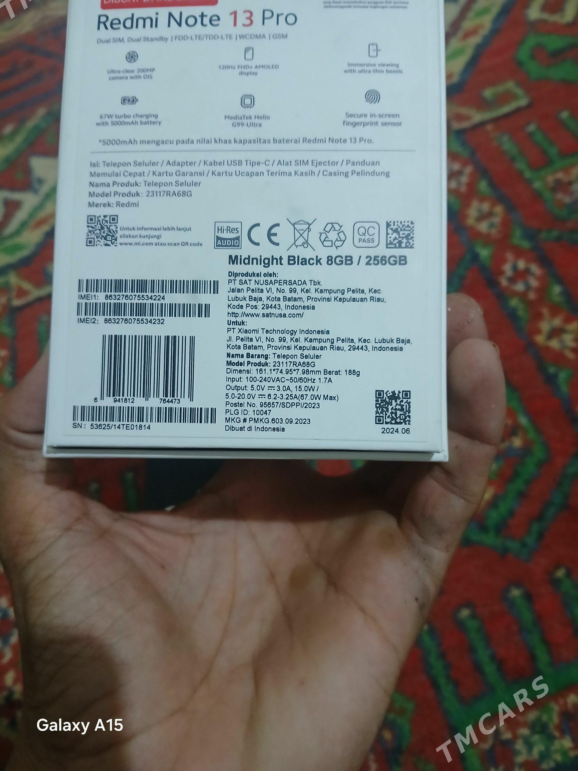 Redmi not13pro - Гёкдепе - img 1