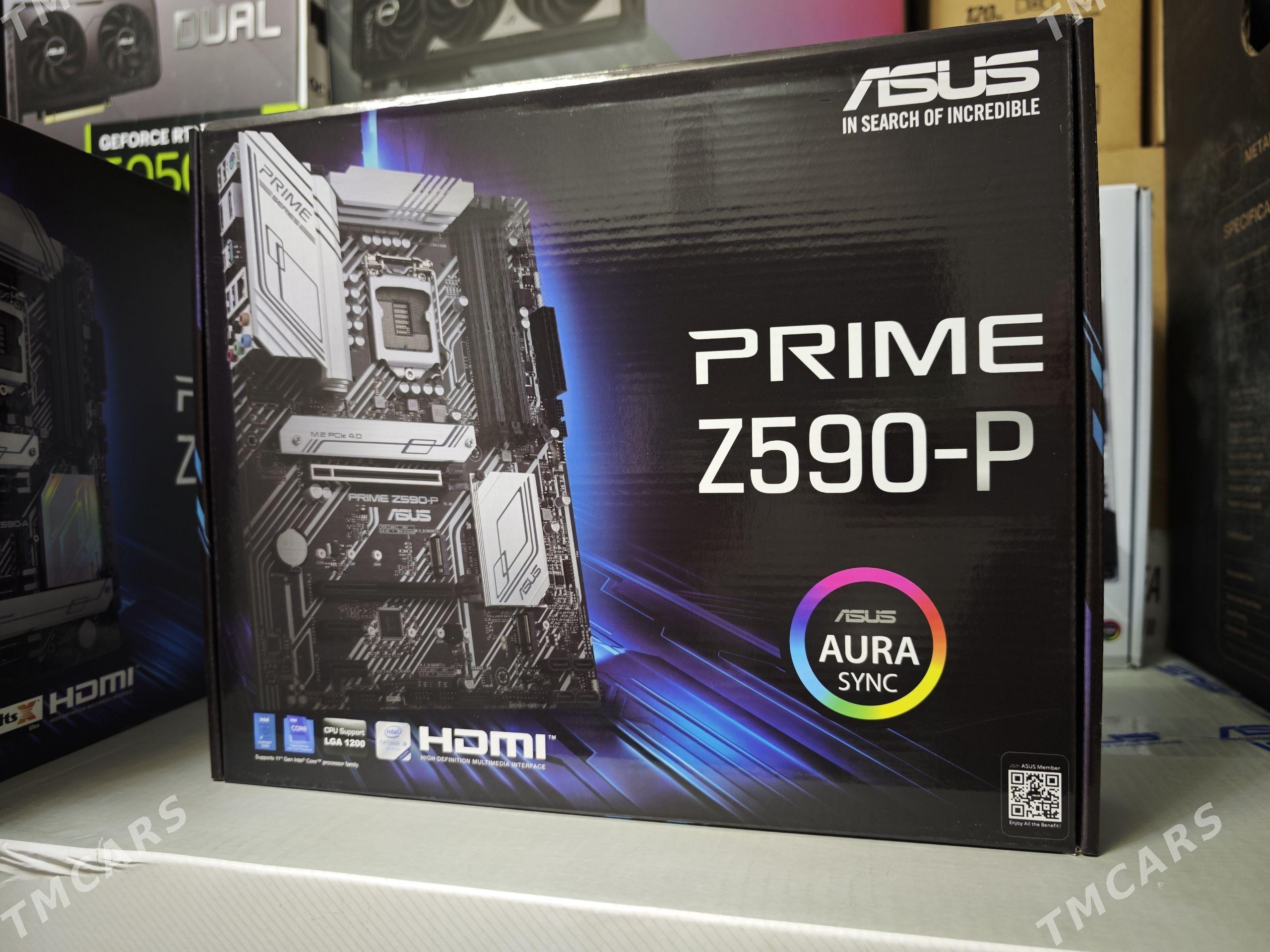 ASUS PRIME Z590-P MOTHERBOARD - Ашхабад - img 1
