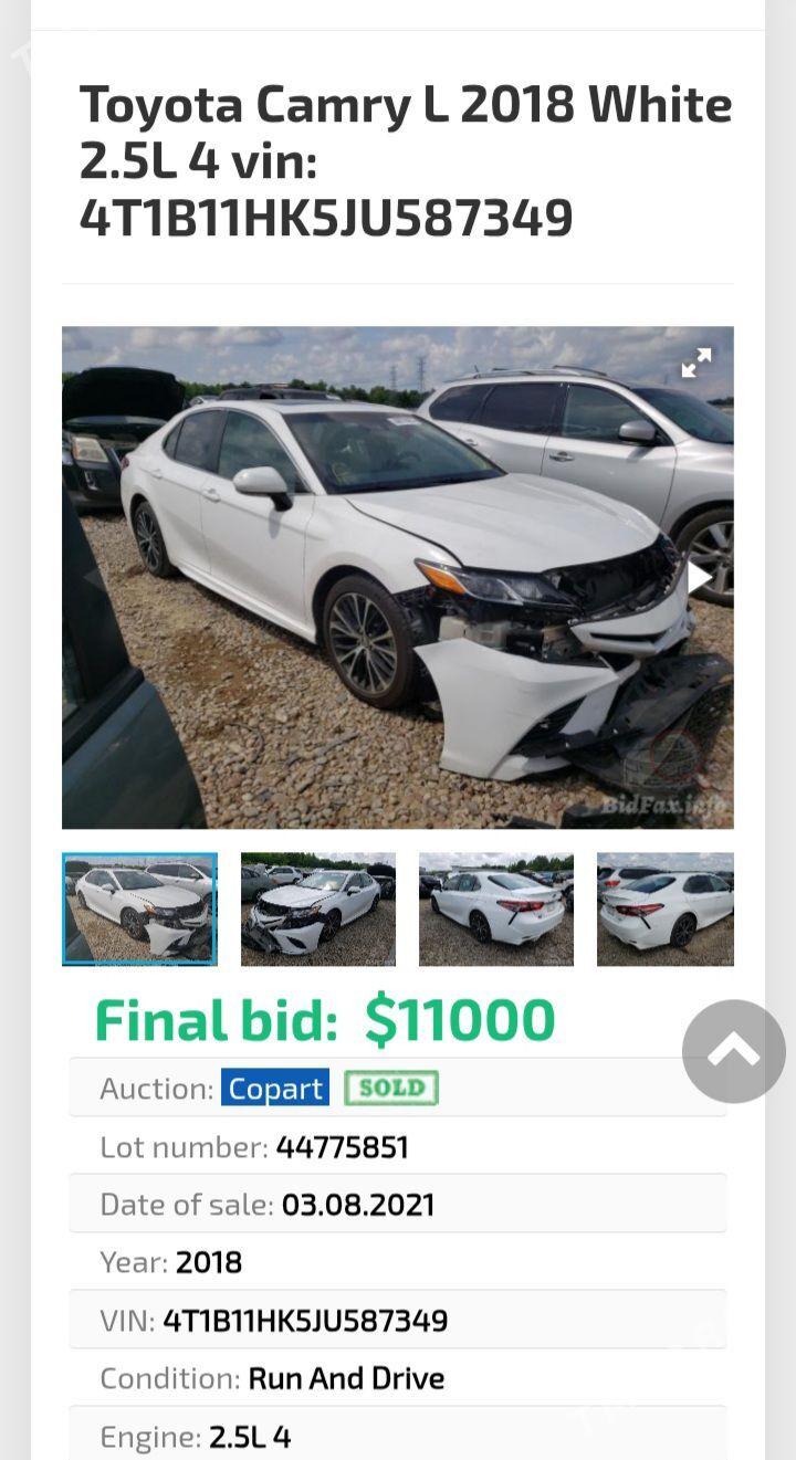 Toyota Camry 2018 - 360 000 TMT - Бузмеин - img 1