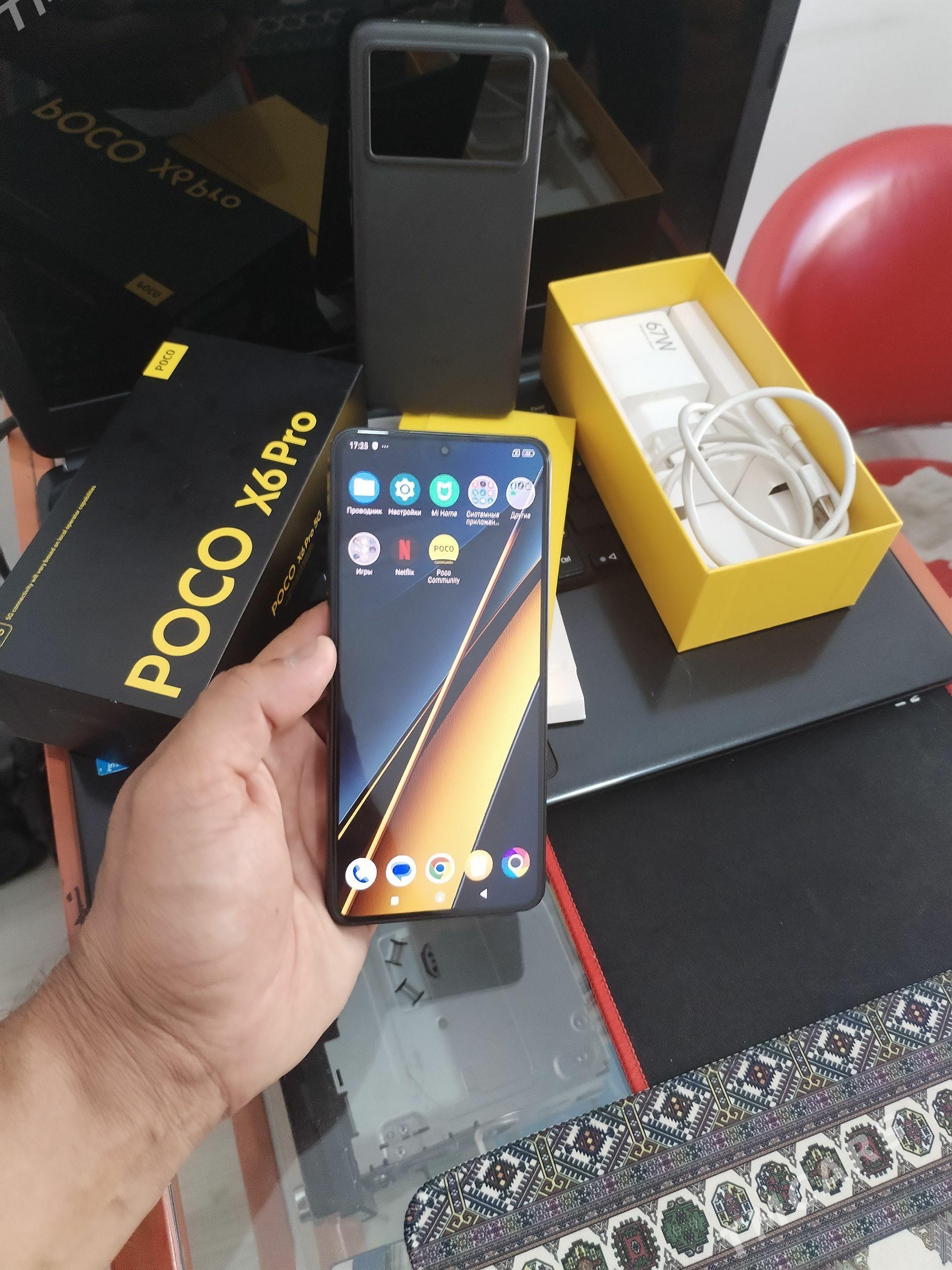POCO X6 PRO 5G (PAKET) 12/512 - Балканабат - img 1