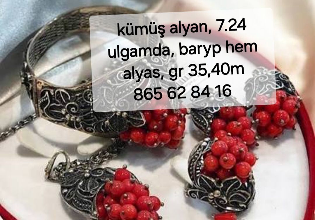 kümüş alýan ÿokary bahadan - Aşgabat - img 1