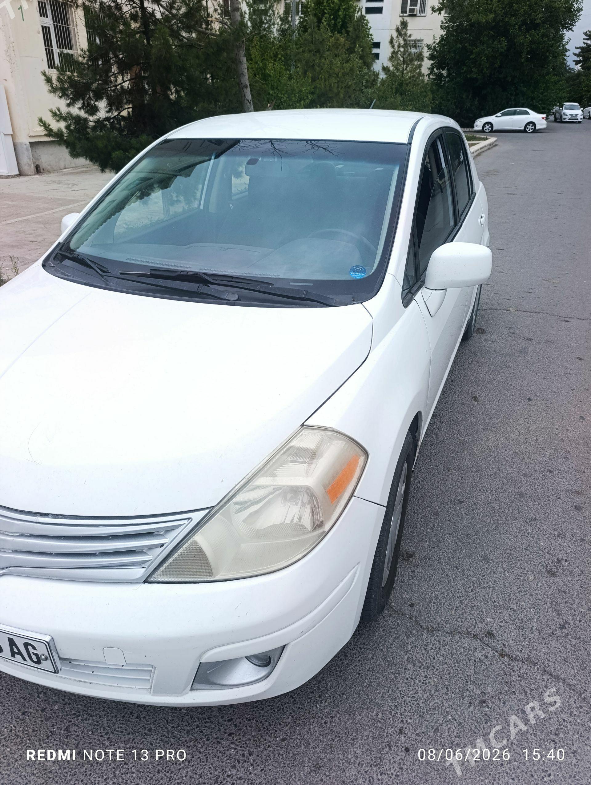 Nissan Versa 2011 - 148 000 TMT - "Altyn Asyr" Gündogar bazary (Jygyllyk) - img 1