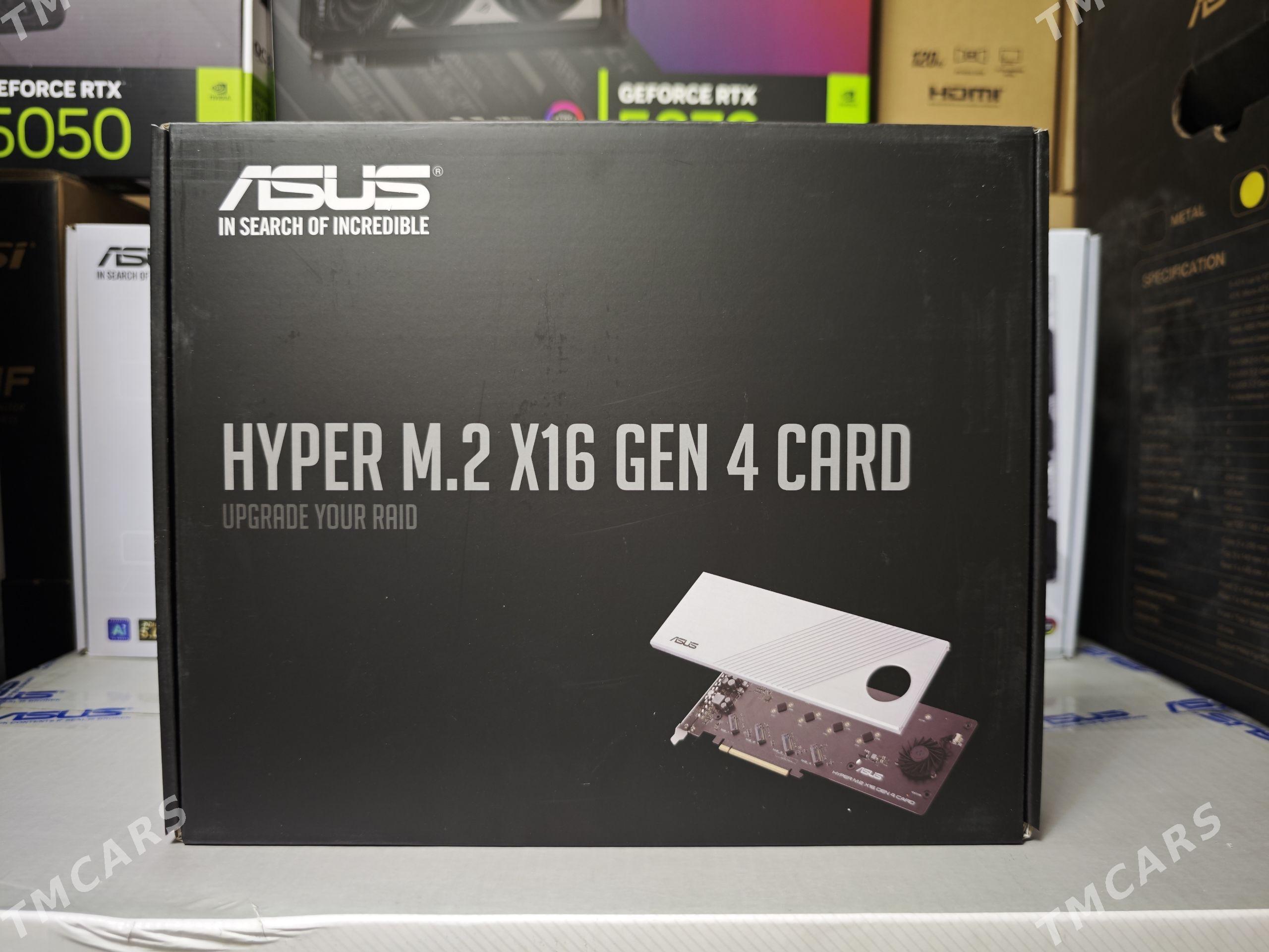 ASUS HYPER M.2 X16 GEN 4 CARD - Ашхабад - img 1