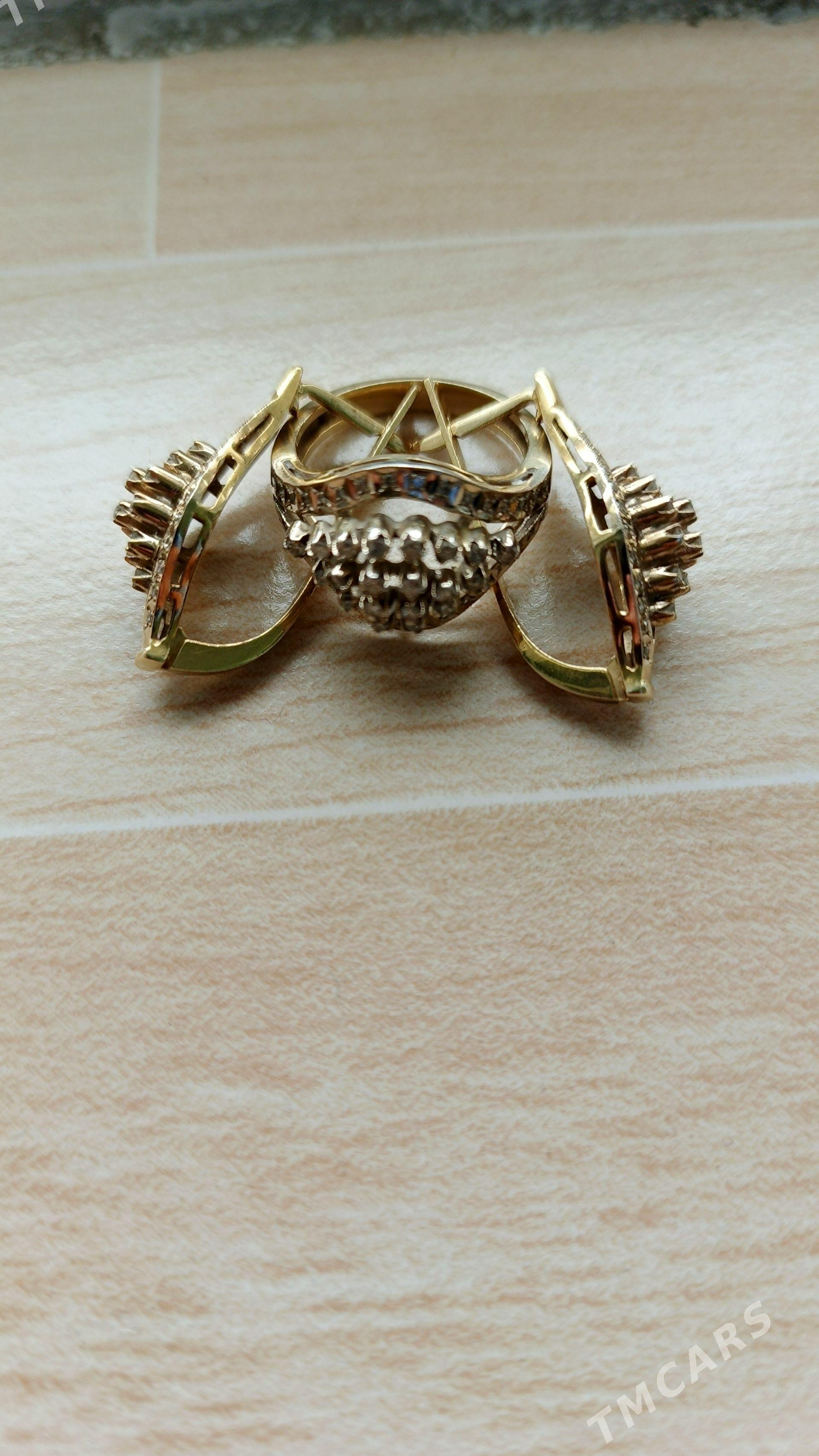 gyzyl kamplekt syrga 13.5 gram - Ашхабад - img 1