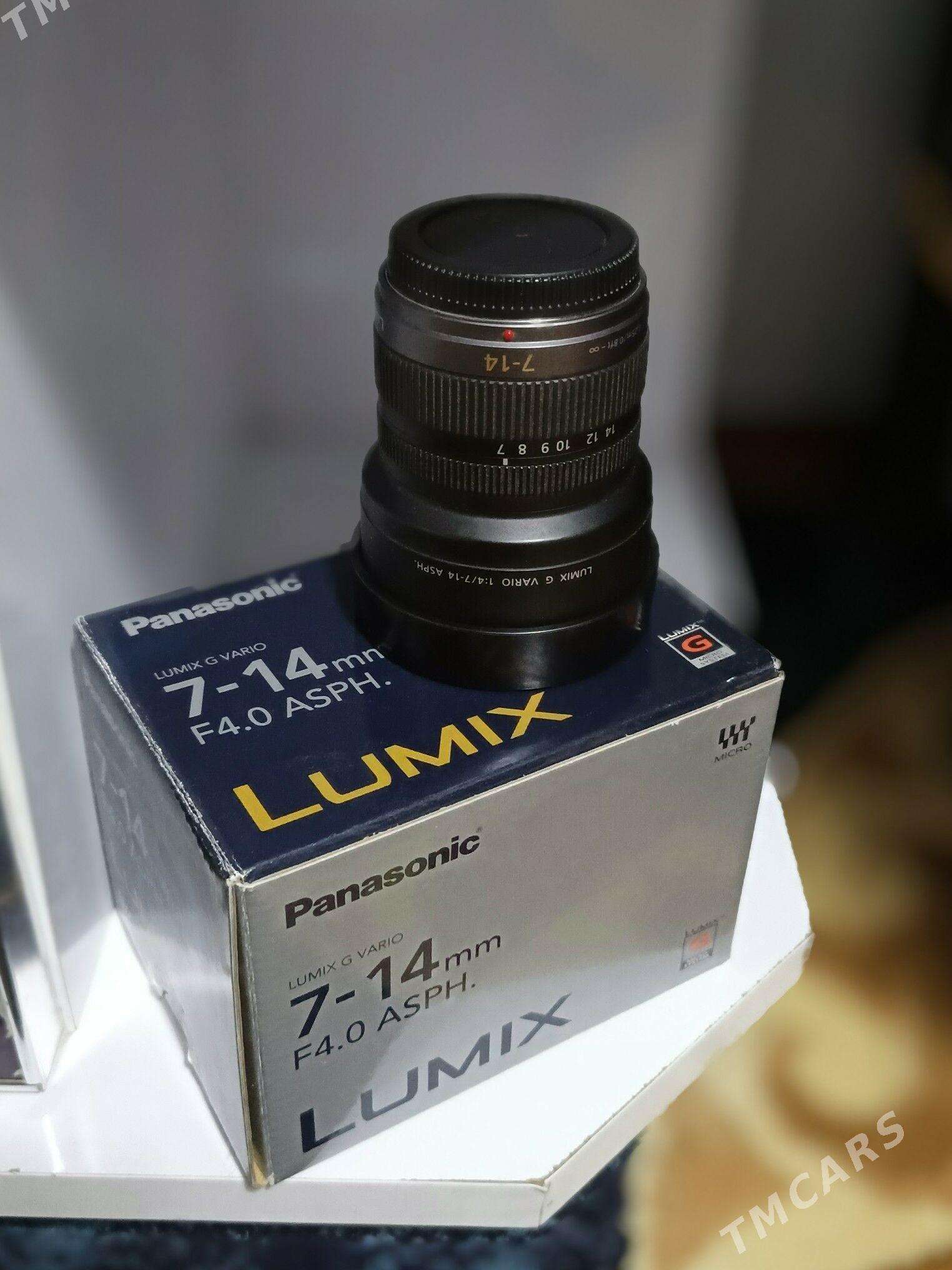 lumix 7-14 f 4.0 şirokiý obyek - Gökdepe - img 1