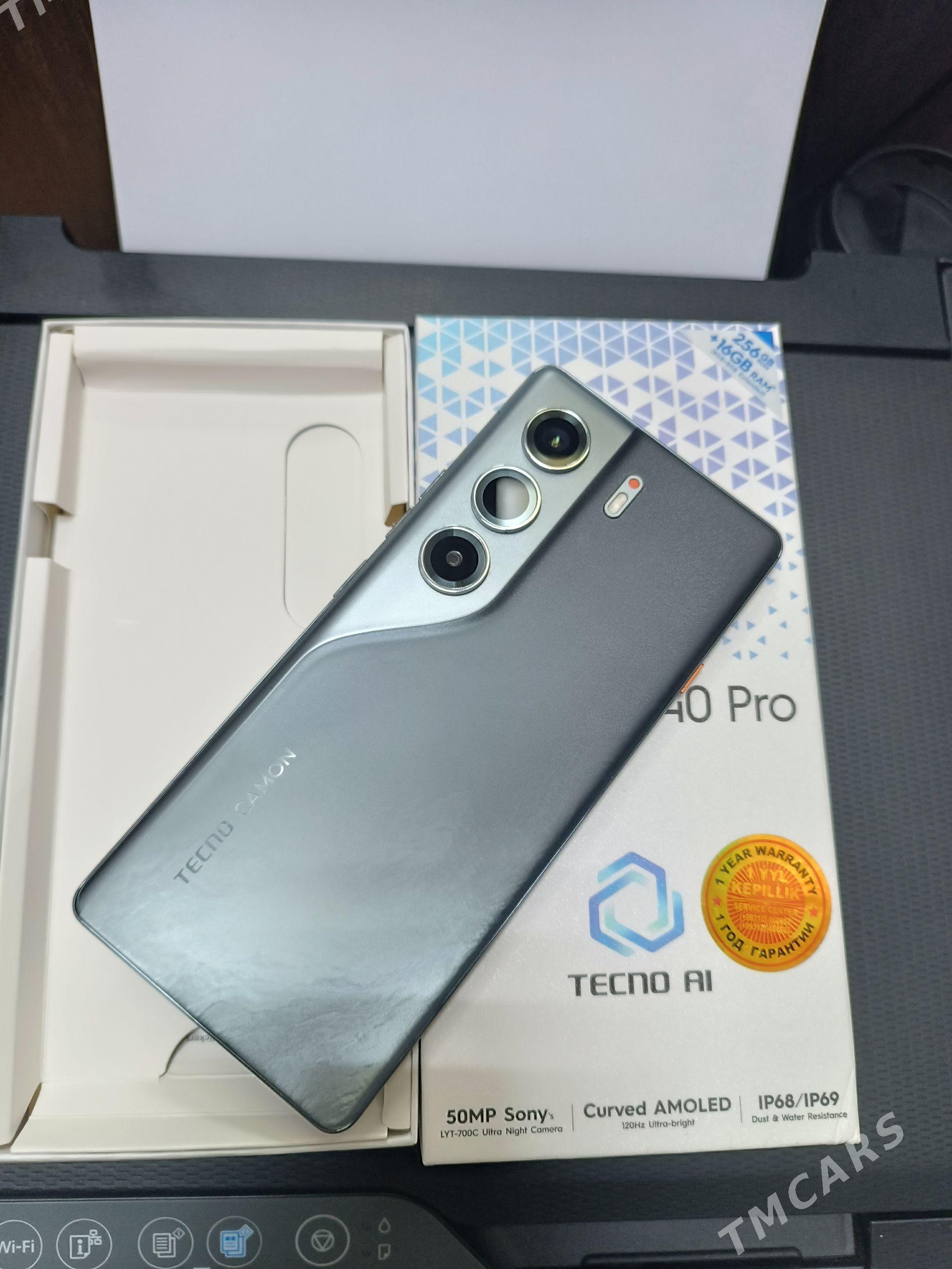 Tecno camon40pro - Ашхабад - img 1