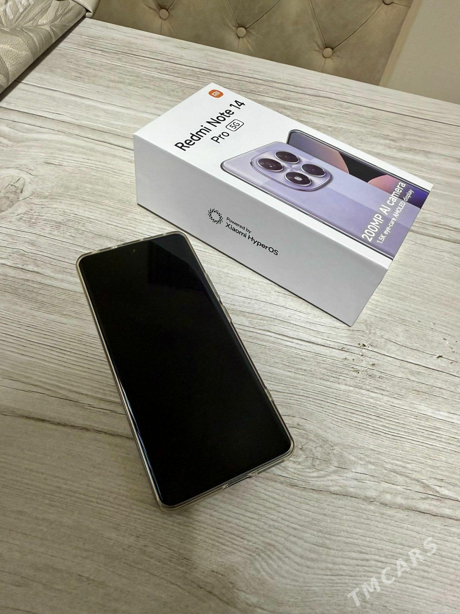 redmi note 14 pro 5 g 12/256 - Ашхабад - img 1