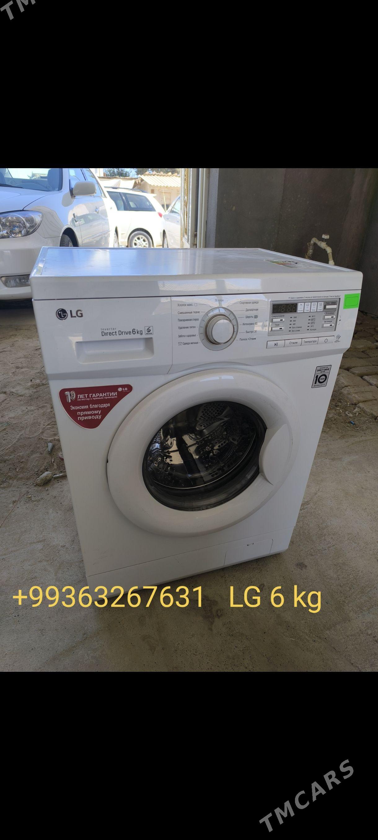 kir maşyn LG6 kg - Байрамали - img 1