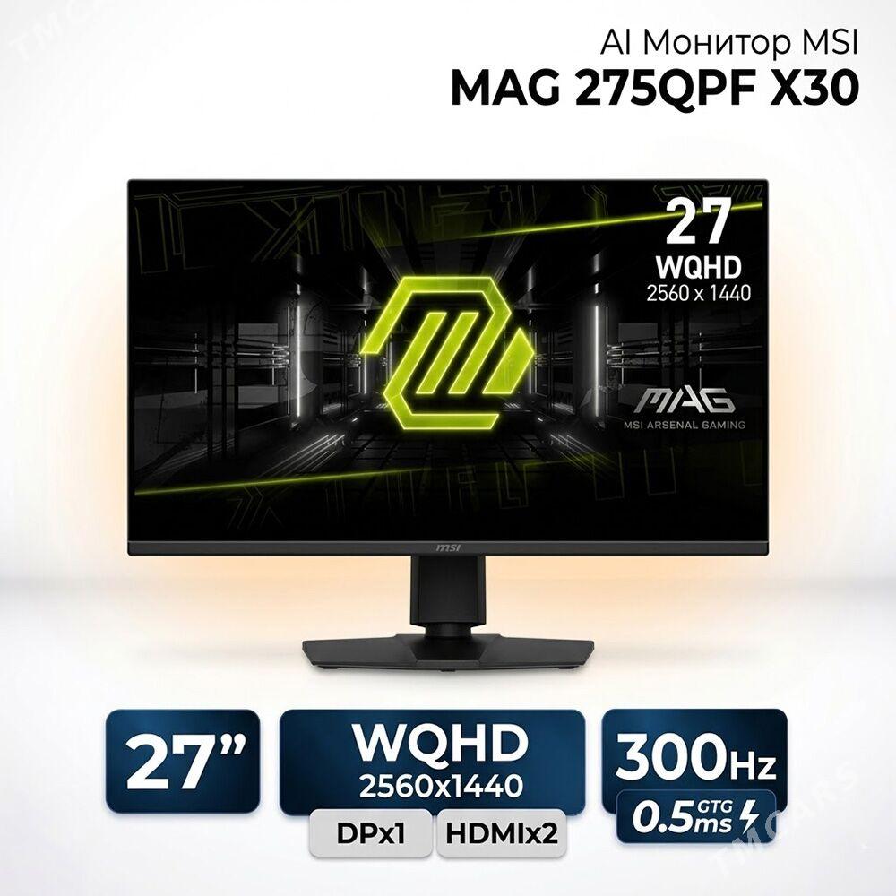 Игровой Ии монитор MSI MAG 275QPF Ai X30 Monitor - Aşgabat - img 1