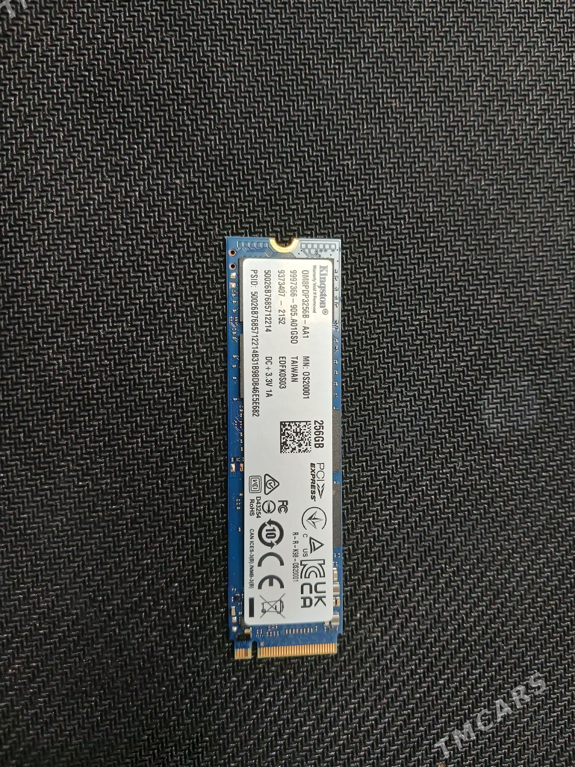 ssd nvme learn,kingston 256gb - Ашхабад - img 1