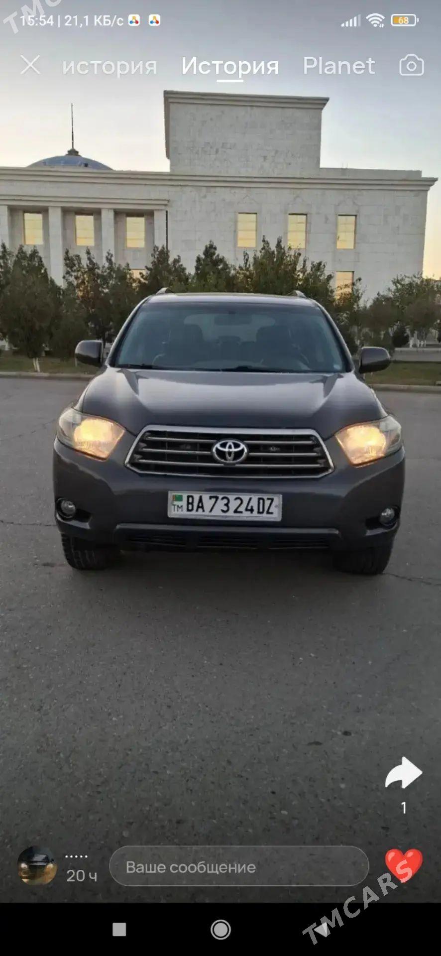 Toyota Highlander 2009 - 325 000 TMT - етр. Туркменбаши - img 1