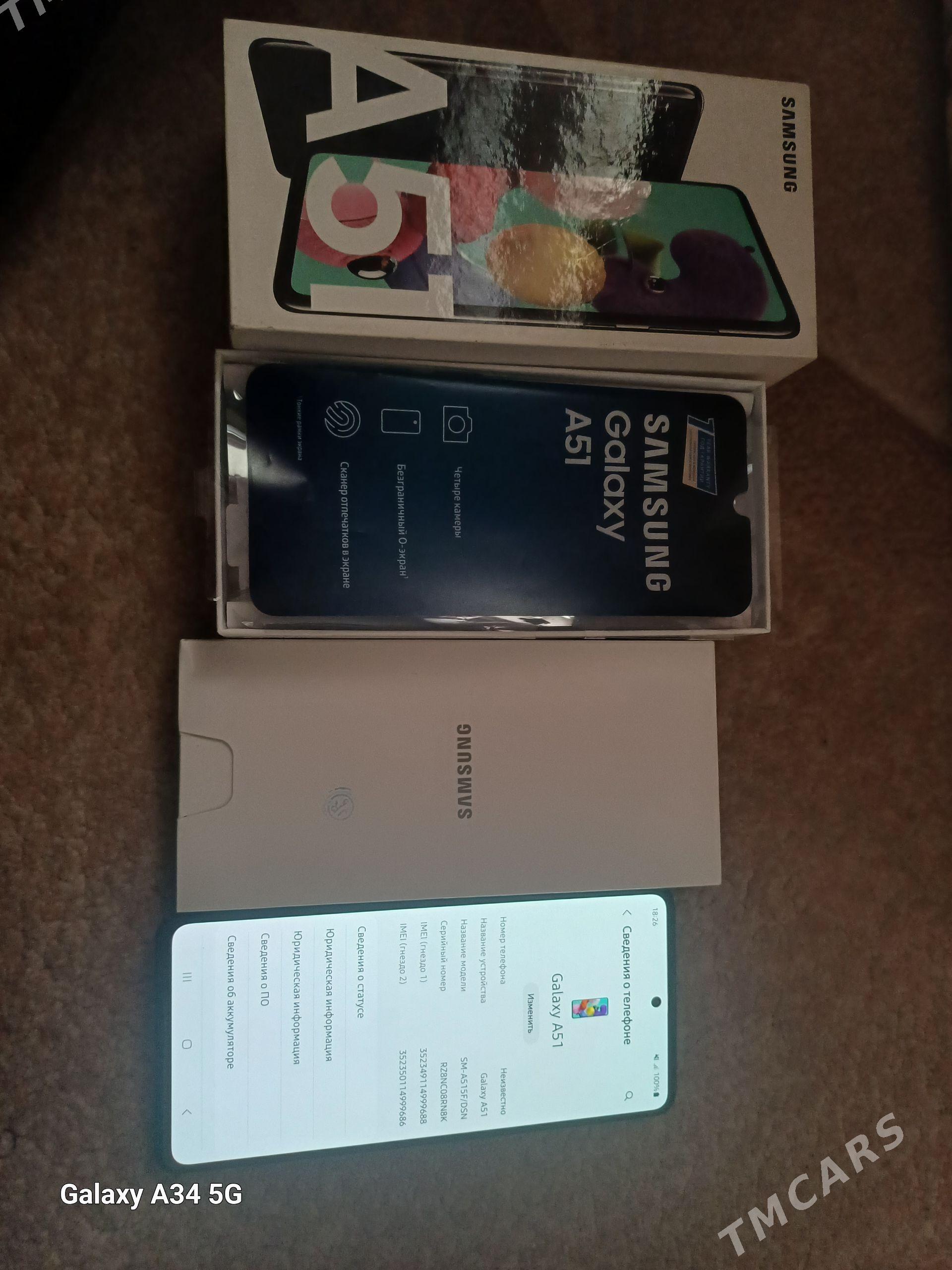 samsung a51 - Aşgabat - img 1