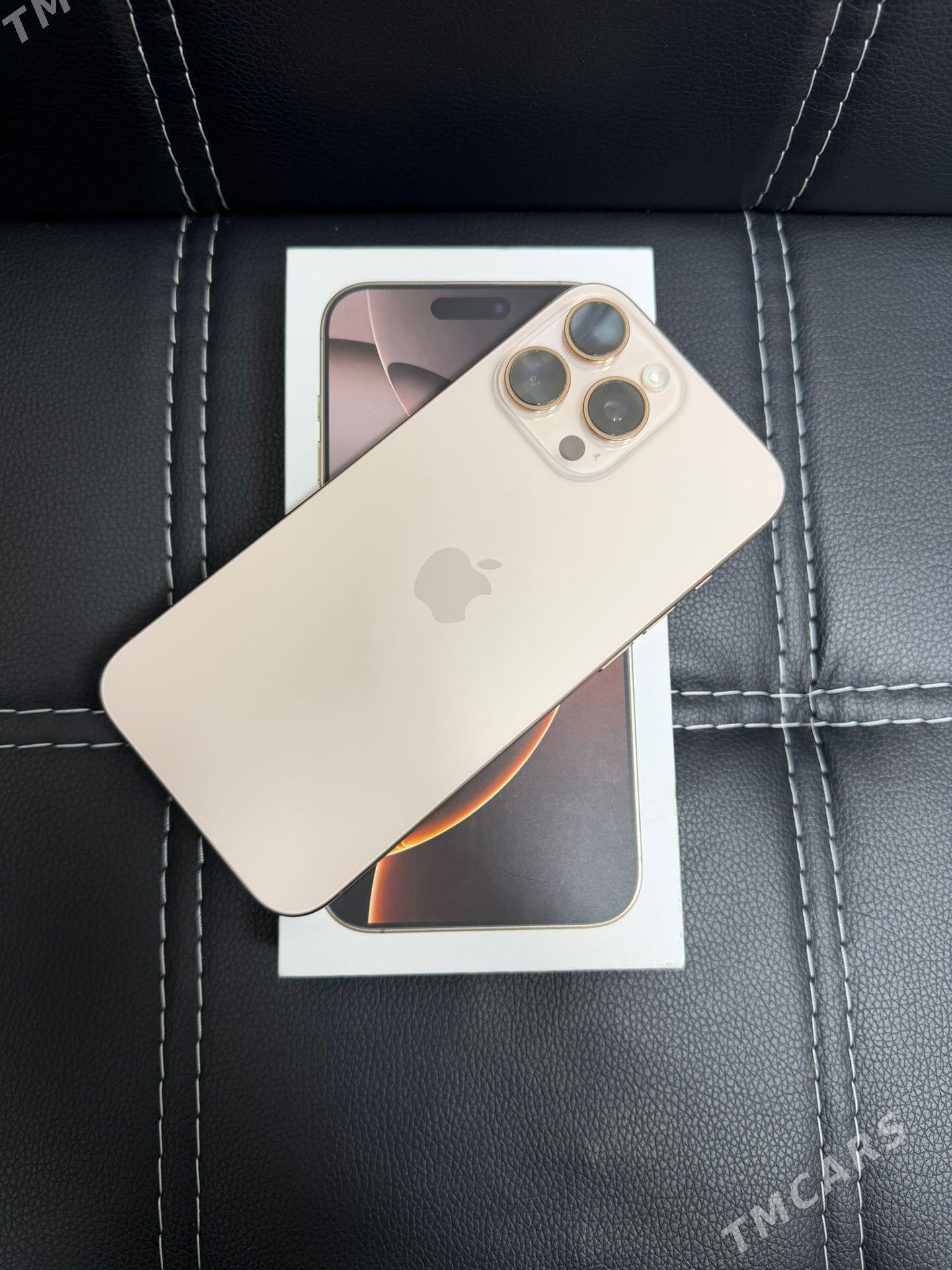 Iphone 16 Pro Max 256Gb iphone - Ашхабад - img 1