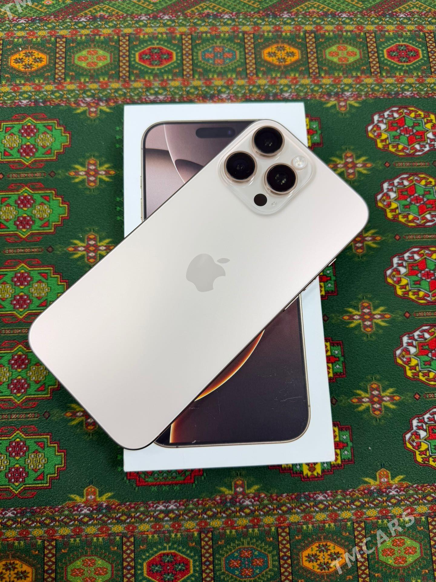Iphone 16 Pro Max 512Gb ZA/A - Ашхабад - img 1