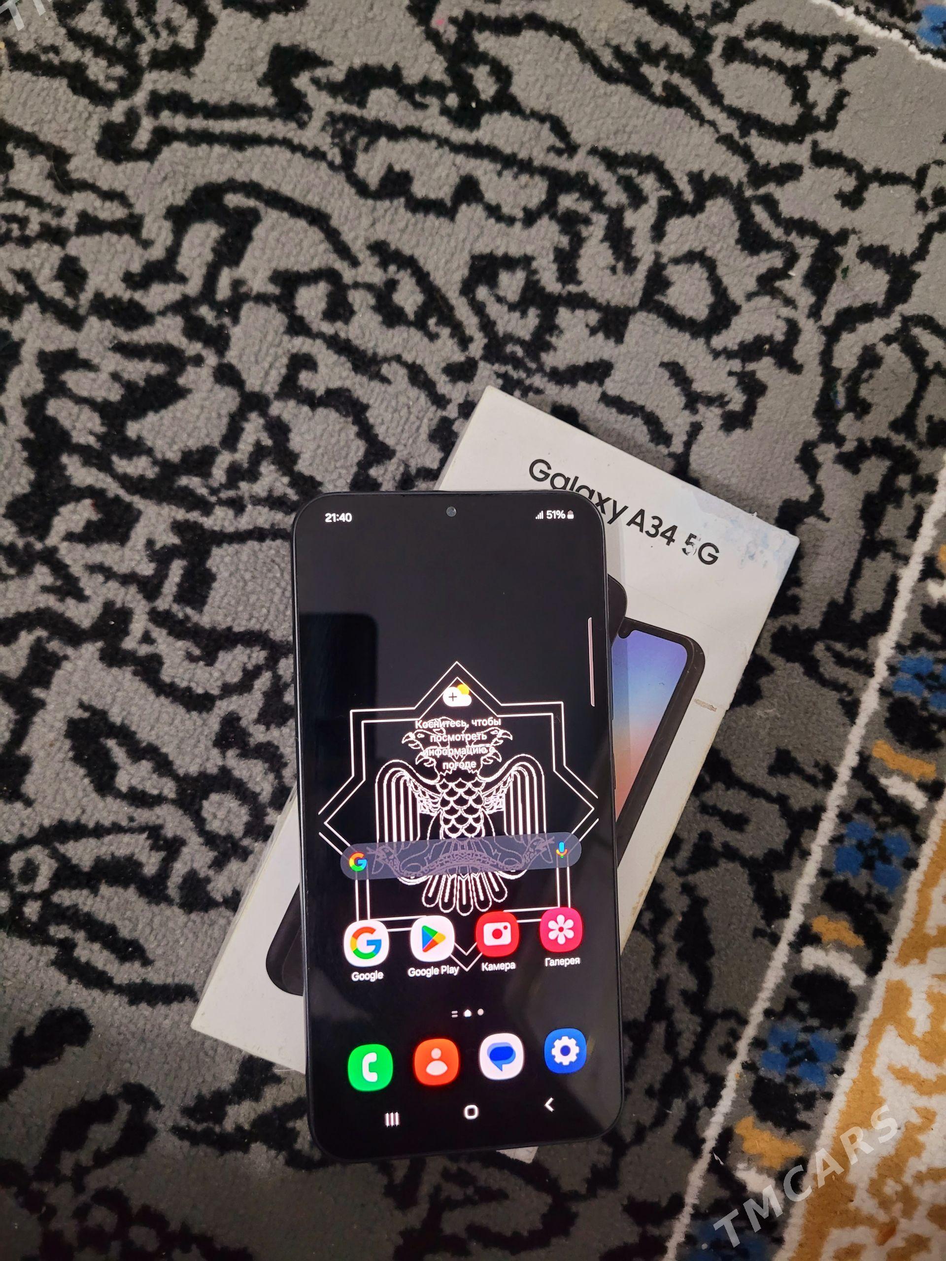 Samsung A34 5g - Ашхабад - img 1