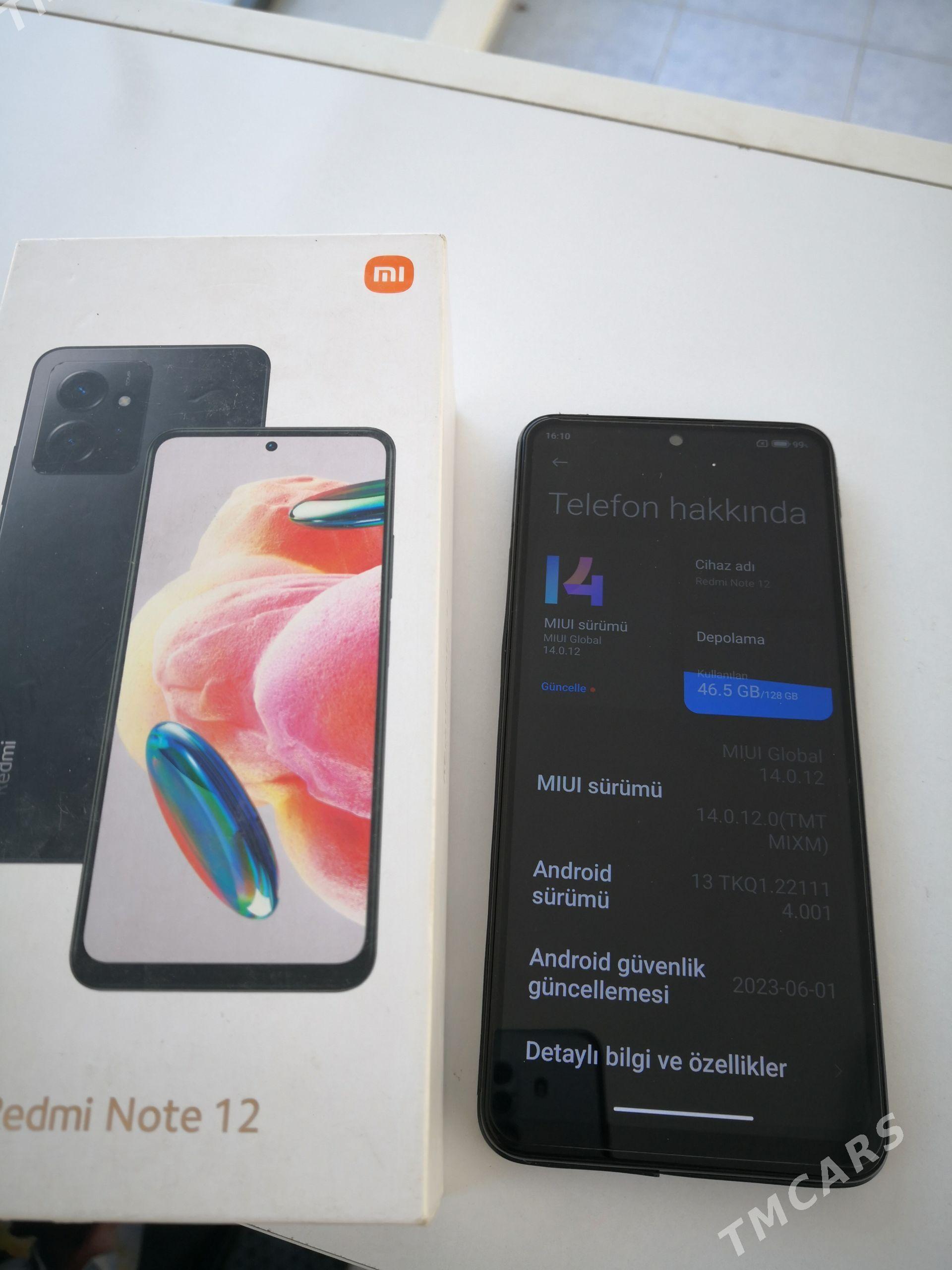 redmi note12 8/128 - Байрамали - img 1